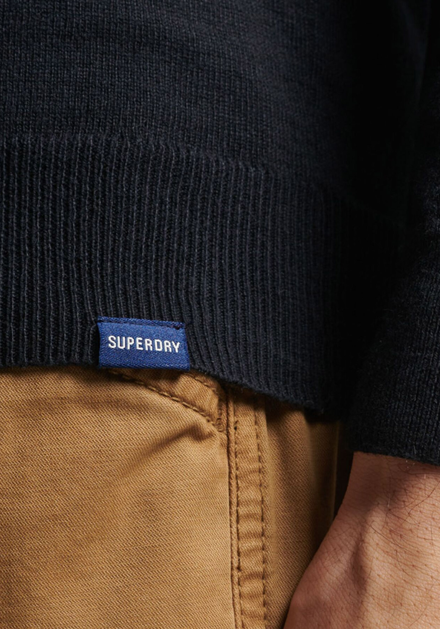 Superdry Μπλούζα της σειράς Vintage Logo - M6110293A 02A Black