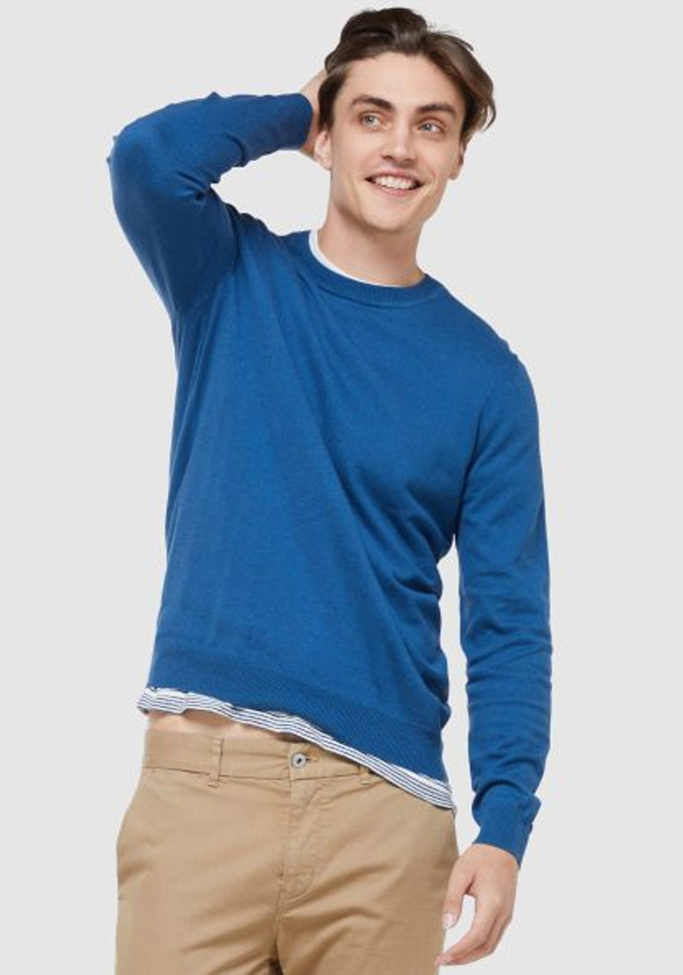 Superdry Μπλούζα της σειράς Vintage Logo - M6110293A 6DG Hoxton Blue Marl