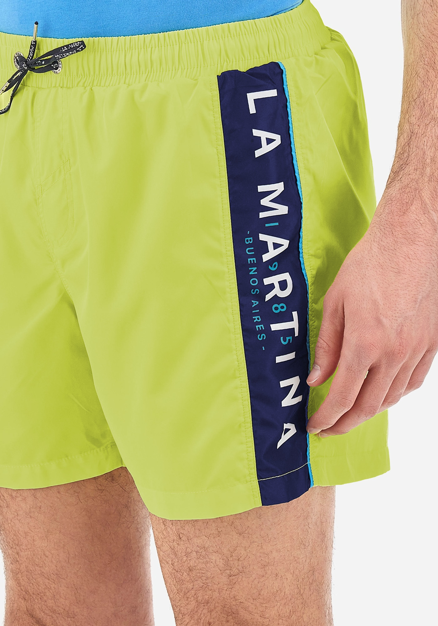 La Martina Ανδρικό Μαγιό της σειράς Vittoriano - VMM301 PA023 3224 Lime