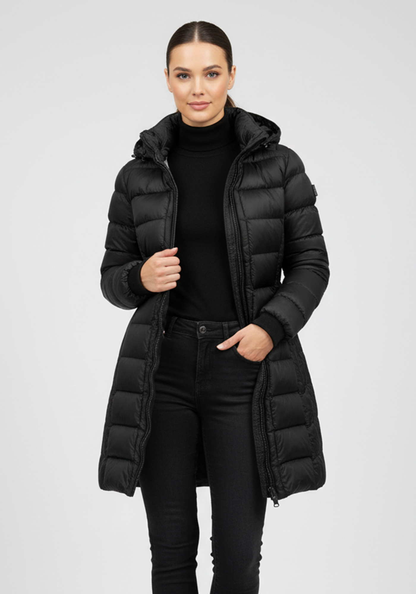 Wellensteyn Wellensteyn Γυναικείο Μπουφάν της σειράς Highclass Long - HICLL 1001 Black