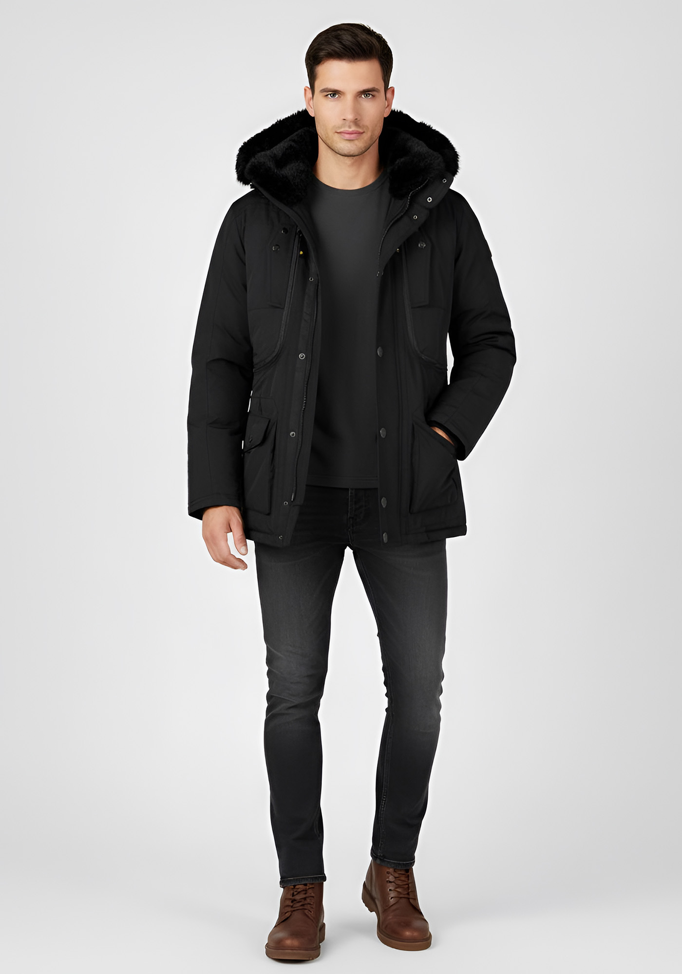 Wellensteyn Μπουφάν της σειράς Artigiano - ARTI 870 Black