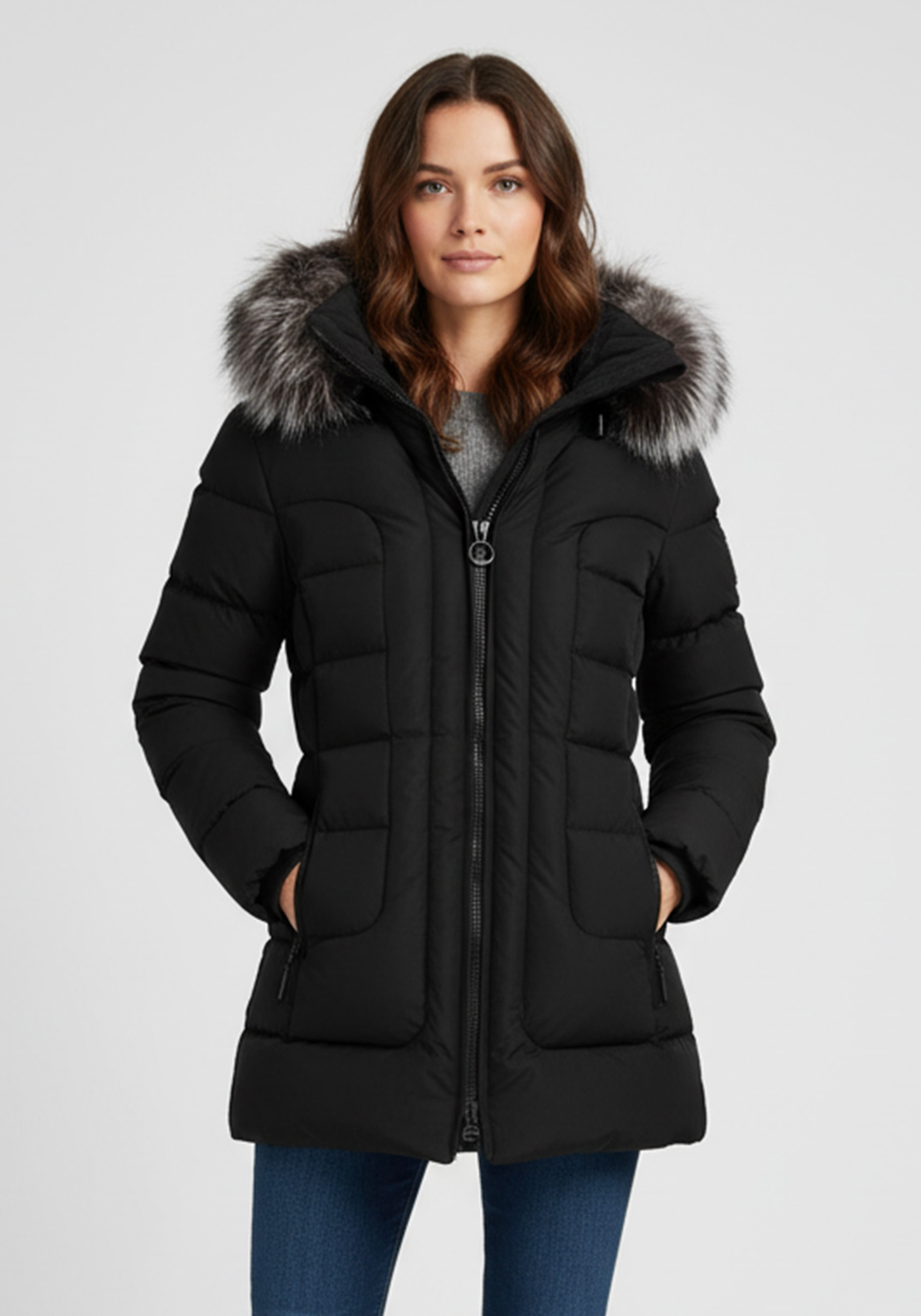 Wellensteyn Wellensteyn Μπουφάν της σειράς Belvitesse Lady Medium - BVDM 44 Black