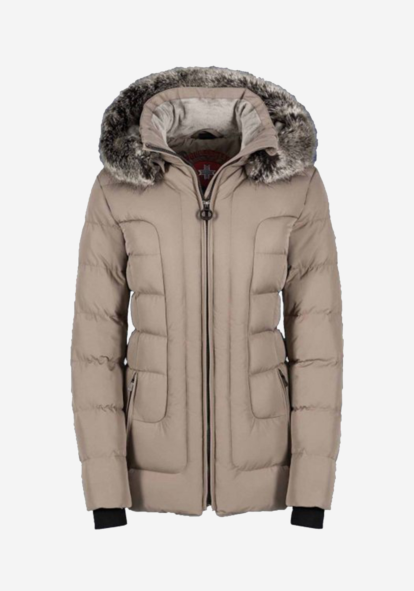 Wellensteyn Μπουφάν της σειράς Belvitesse Lady Medium - BVDM 44 Darksand φωτογραφία