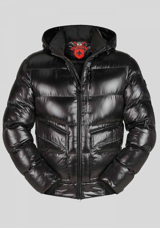 Wellensteyn Μπουφάν της σειράς Blackbird - BBMB 1080 Black φωτογραφία