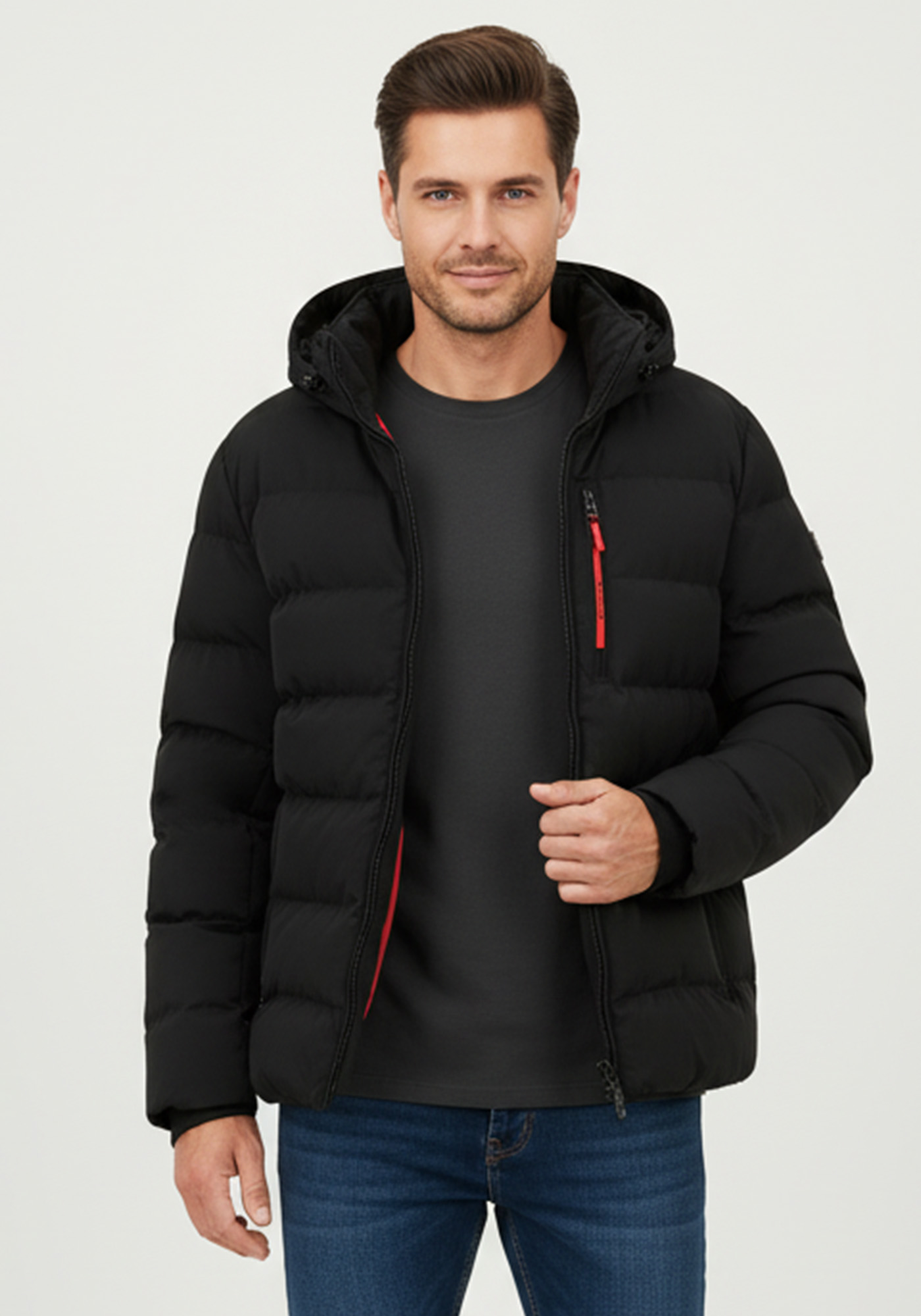 Wellensteyn Μπουφάν της σειράς Blackbird - BBMS 870 Black