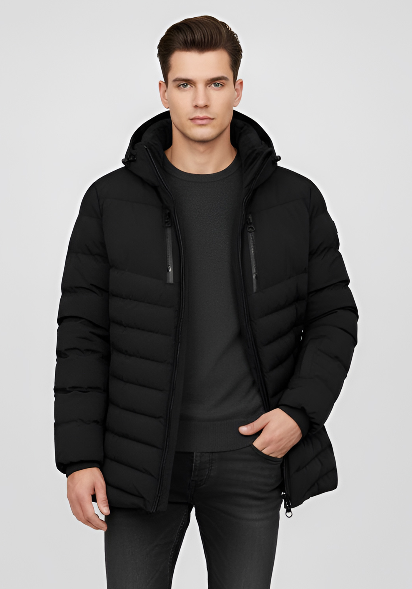 Wellensteyn Μπουφάν της σειράς Carmenere - CARM 565 Black