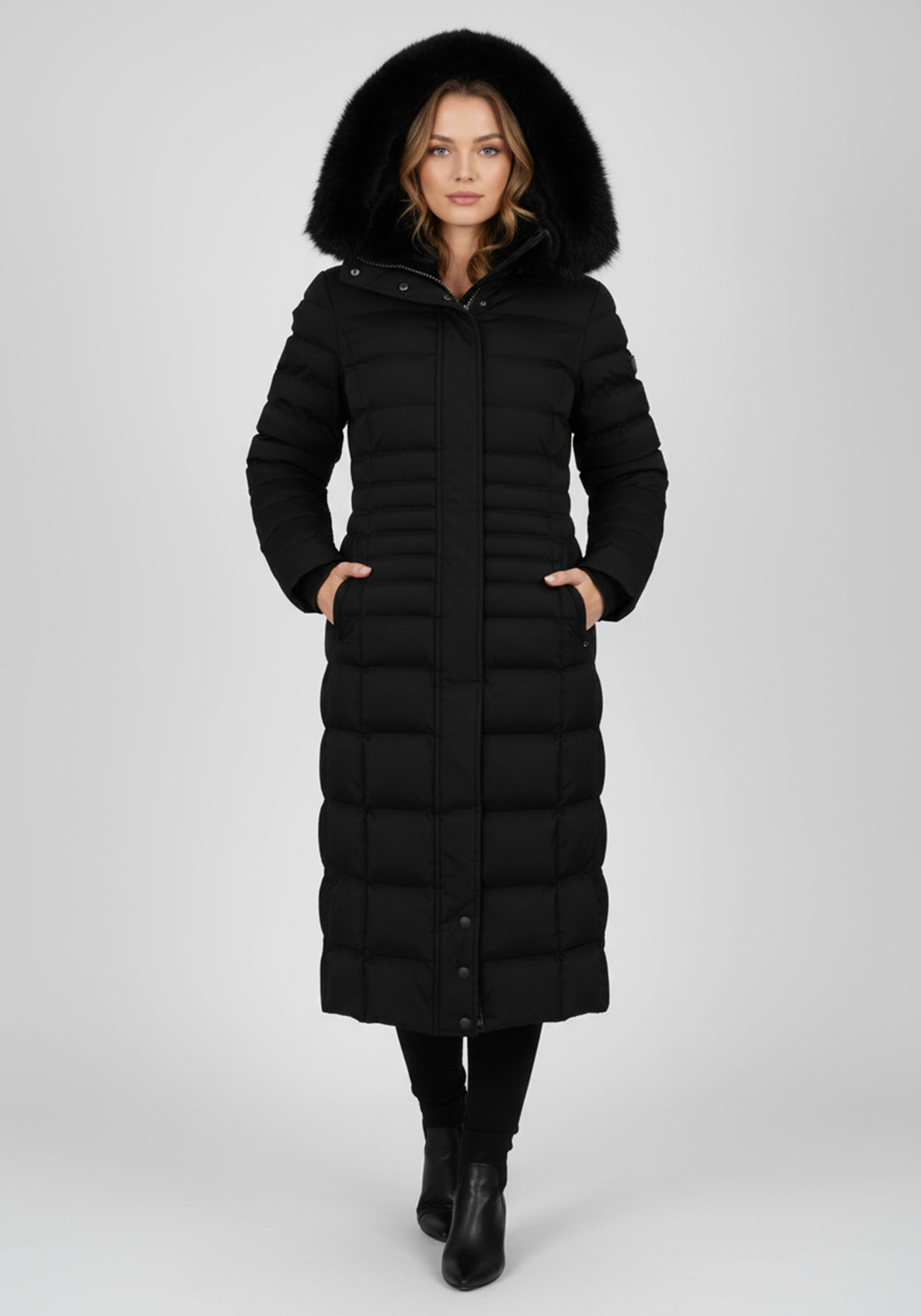 Wellensteyn Wellensteyn Μπουφάν της σειράς Chrystaline Lady Long - CHRY 565 Black