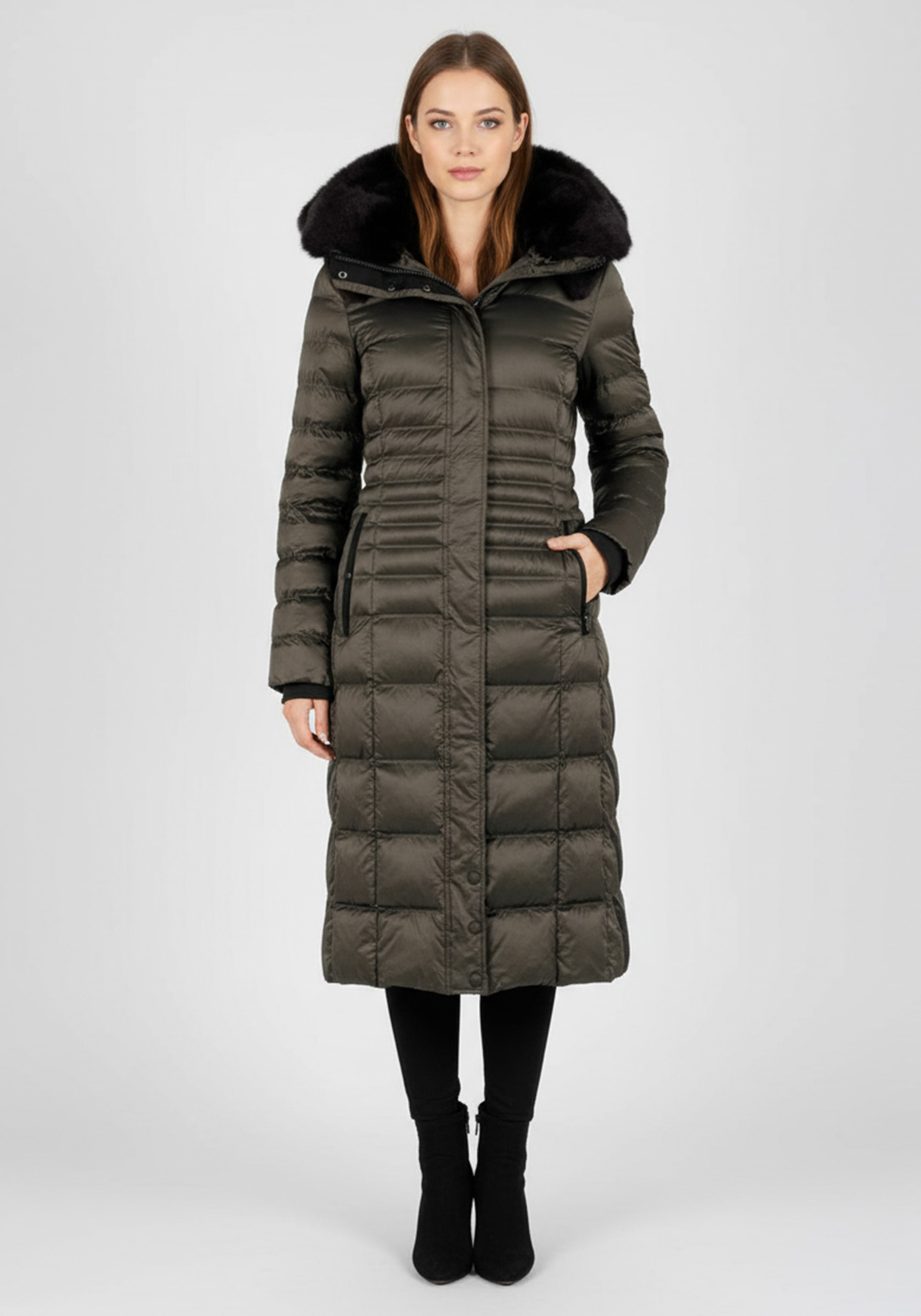 Wellensteyn Wellensteyn Μπουφάν της σειράς Chrystaline Lady Long - CHRY 887 Tourmalinegreen