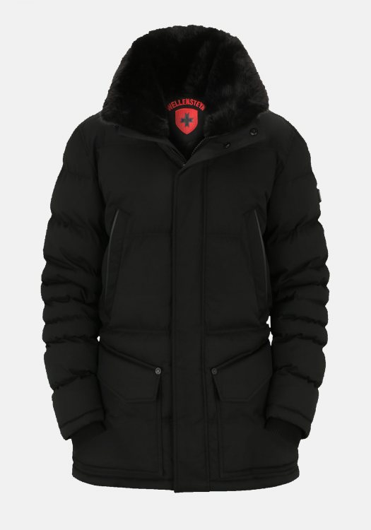 Wellensteyn μπουφάν της σειράς Cornwall - CORN 998 Cosmic Black φωτογραφία