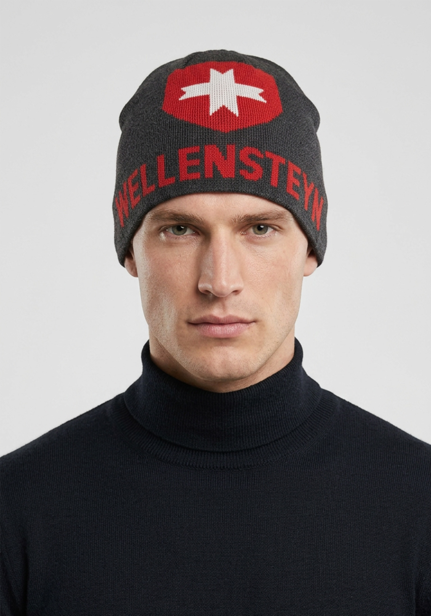 Wellensteyn Σκούφος της σειράς Hat - PHAT 105 Anthrazit/Rot