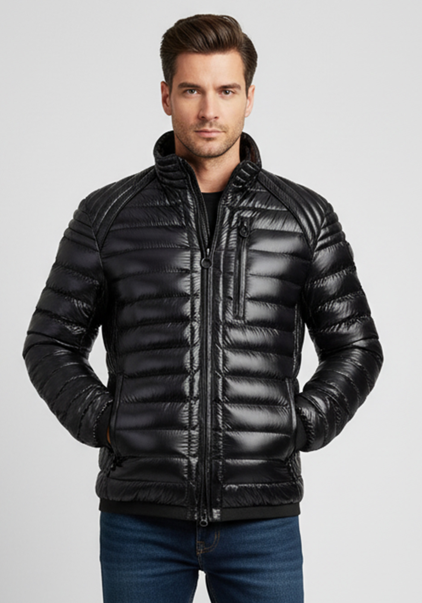 Wellensteyn Wellensteyn Μπουφάν της σειράς Molecule - MOLM 1080 Black