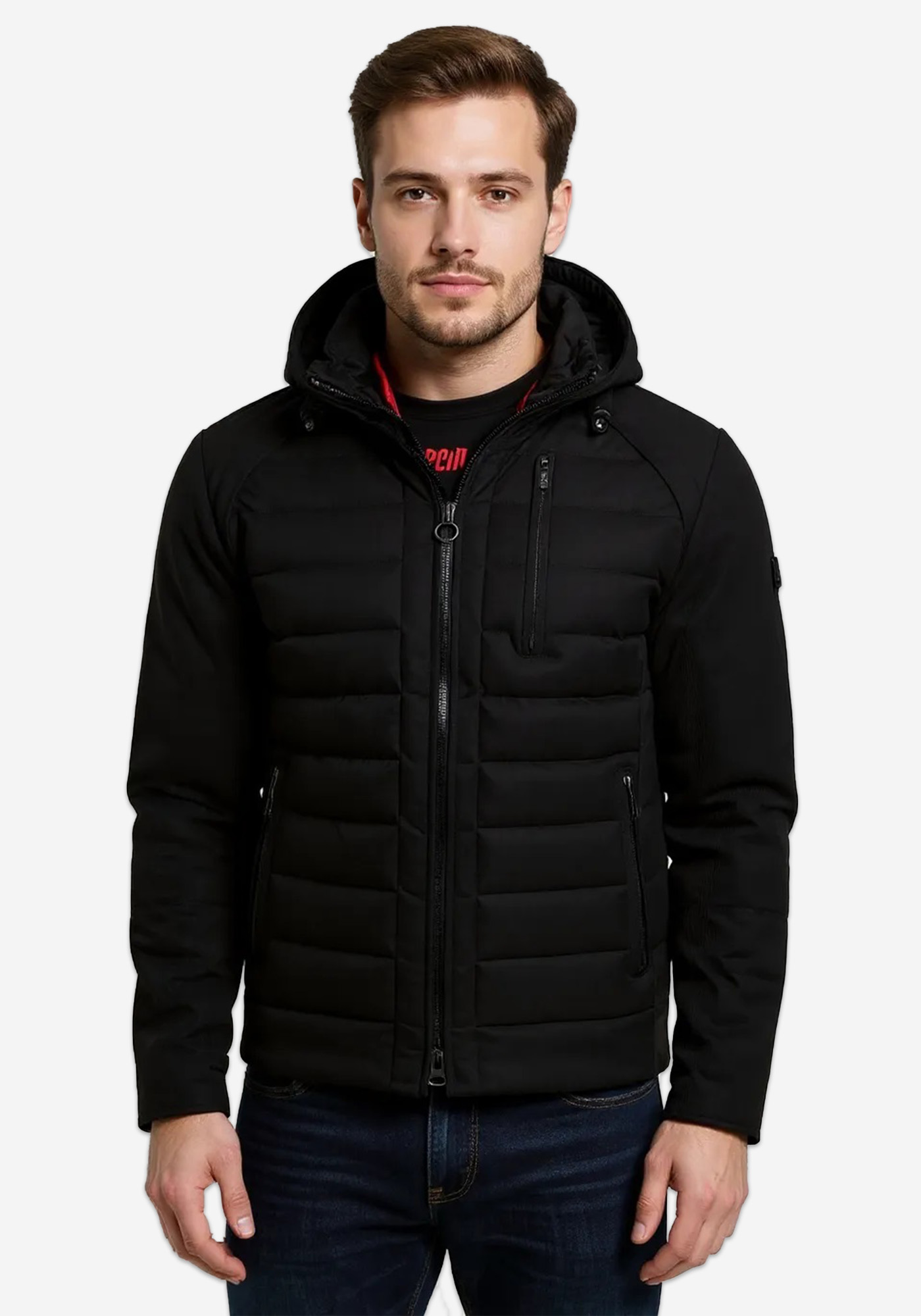 Wellensteyn Μπουφάν της σειράς Mol Combi - MOLMCO 856 Black