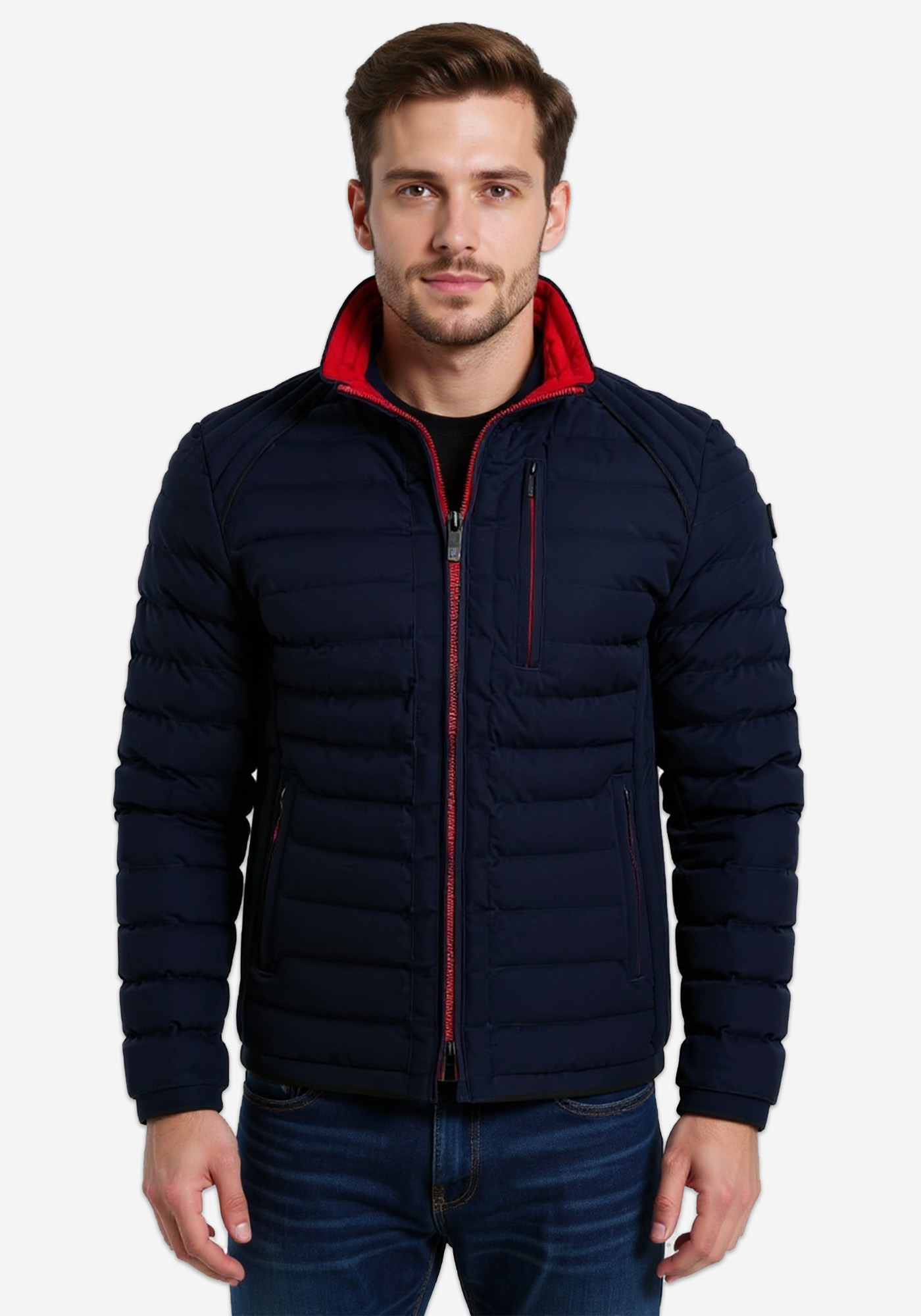 Wellensteyn Μπουφάν της σειράς Molecule - MOLM 856 Darknavy/ Red