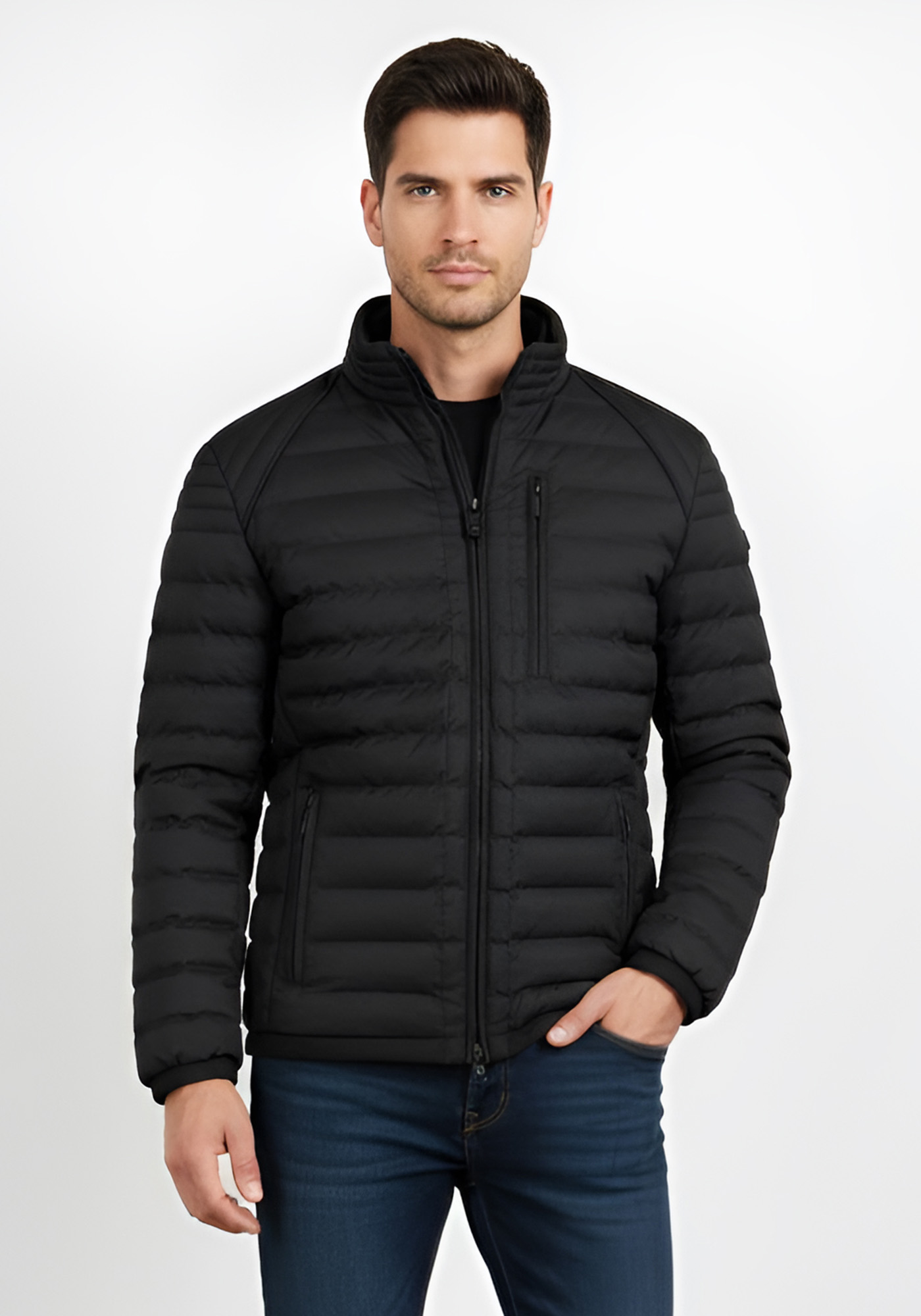 Wellensteyn Μπουφάν της σειράς Molecule - MOLM 998 Cosmicblack