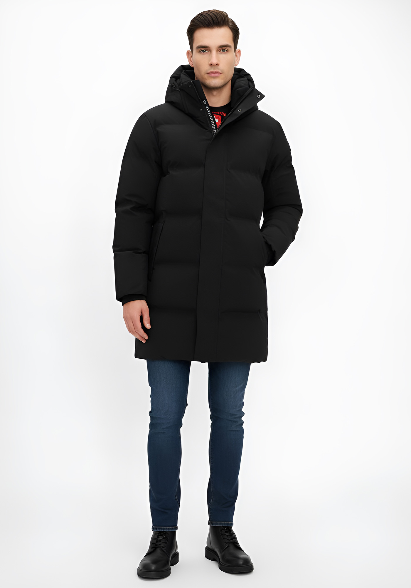 Wellensteyn Μπουφάν της σειράς Pavva - PAVAM 1023 Black