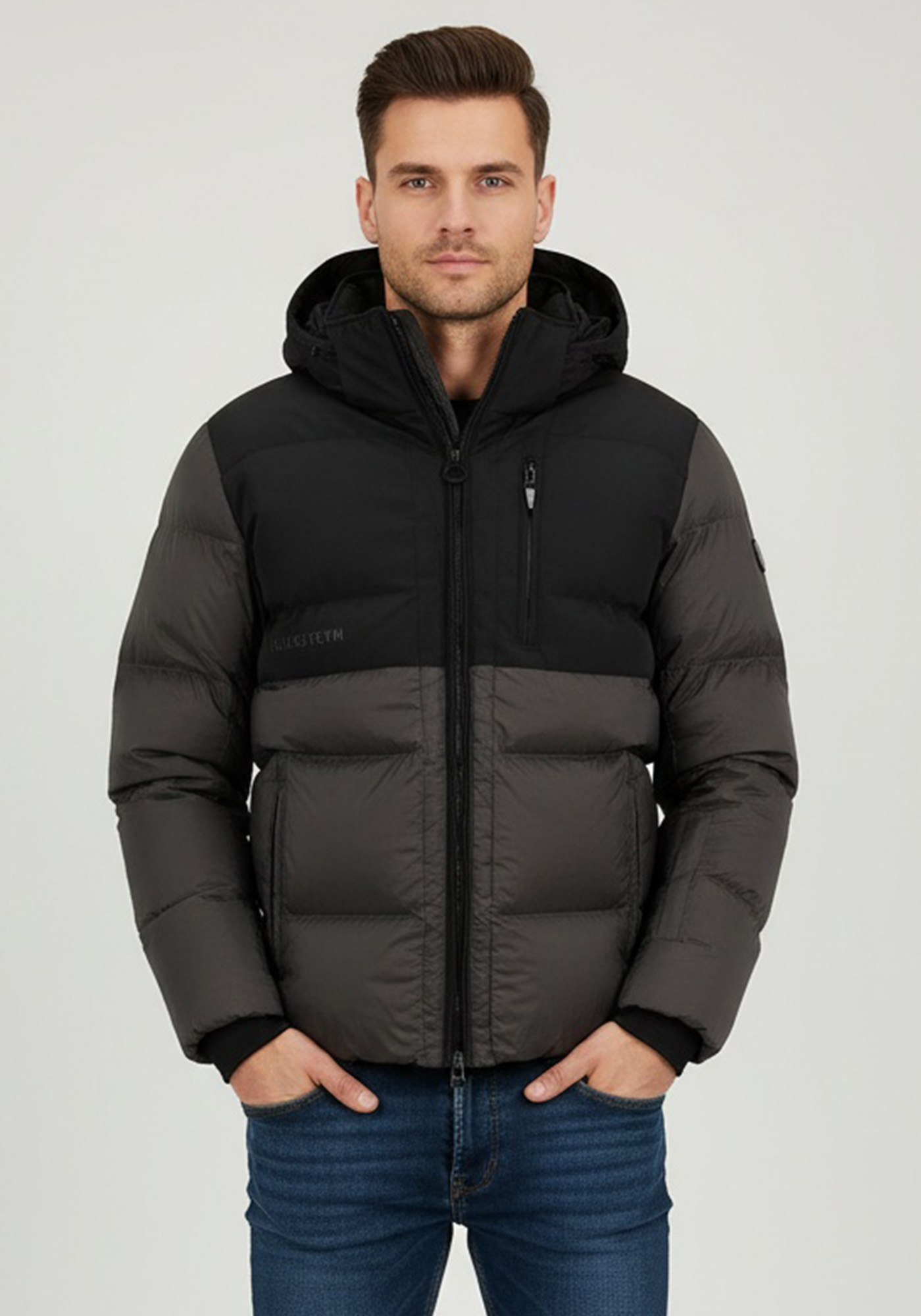 Wellensteyn Wellensteyn Μπουφάν της σειράς Royal Flash - ROYALM 2004 Titan/Black