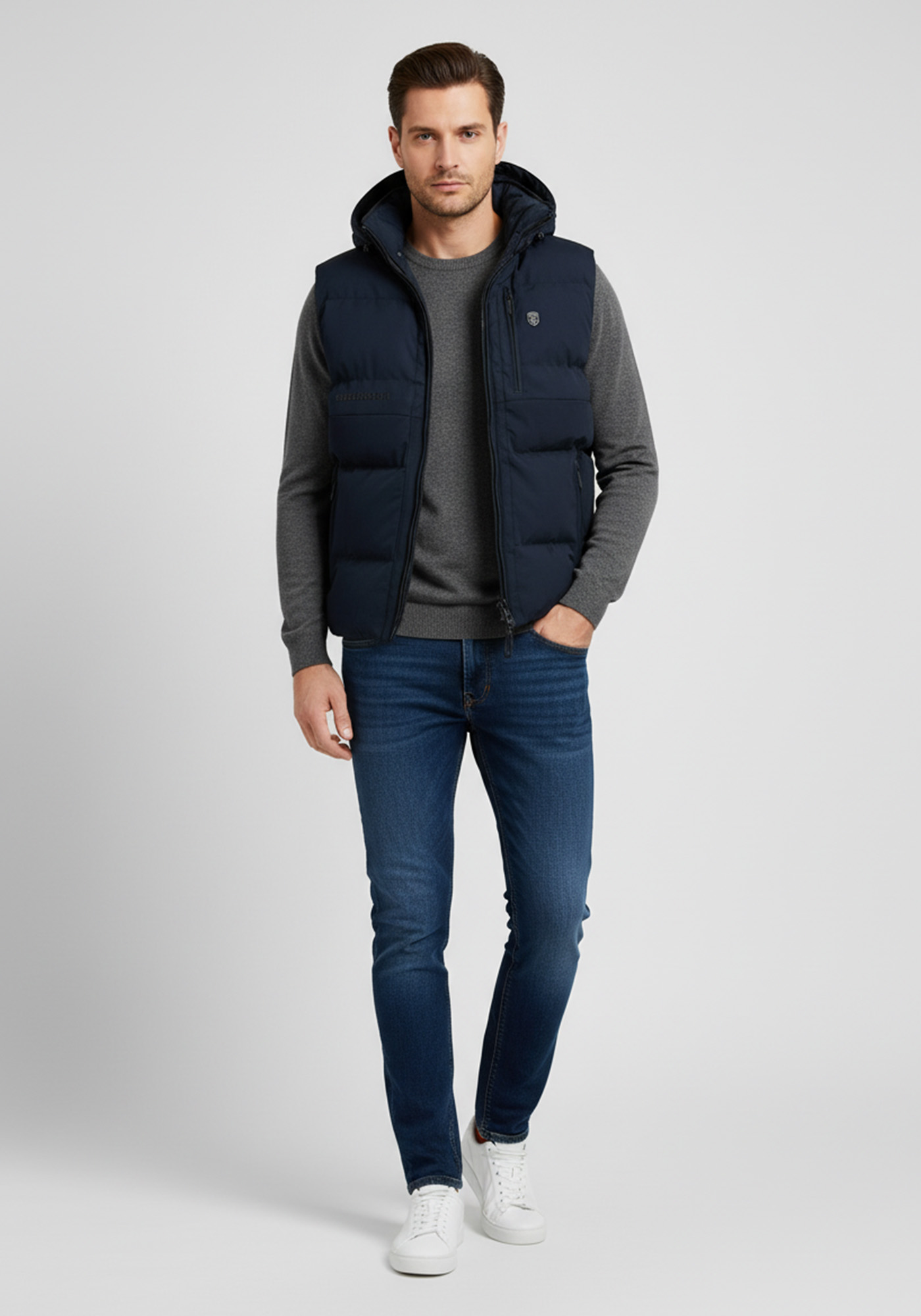 Wellensteyn Αμάνικο της σειράς Royal Flash - ROYAVM 2001 Darknavy Darknavy φωτογραφία