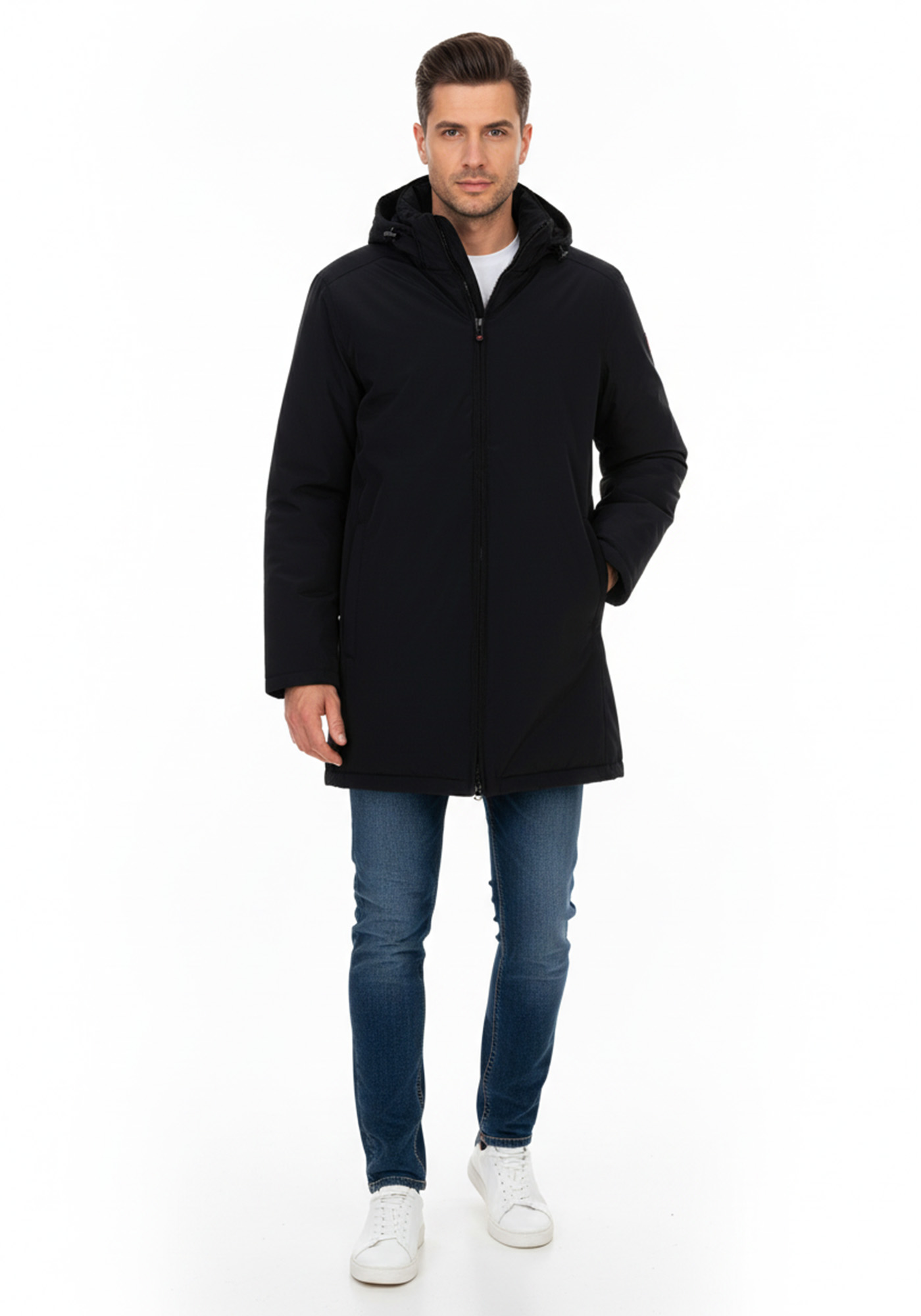 Wellensteyn Μπουφάν της σειράς Serpentine Long - SERLO 565 Darknavy φωτογραφία