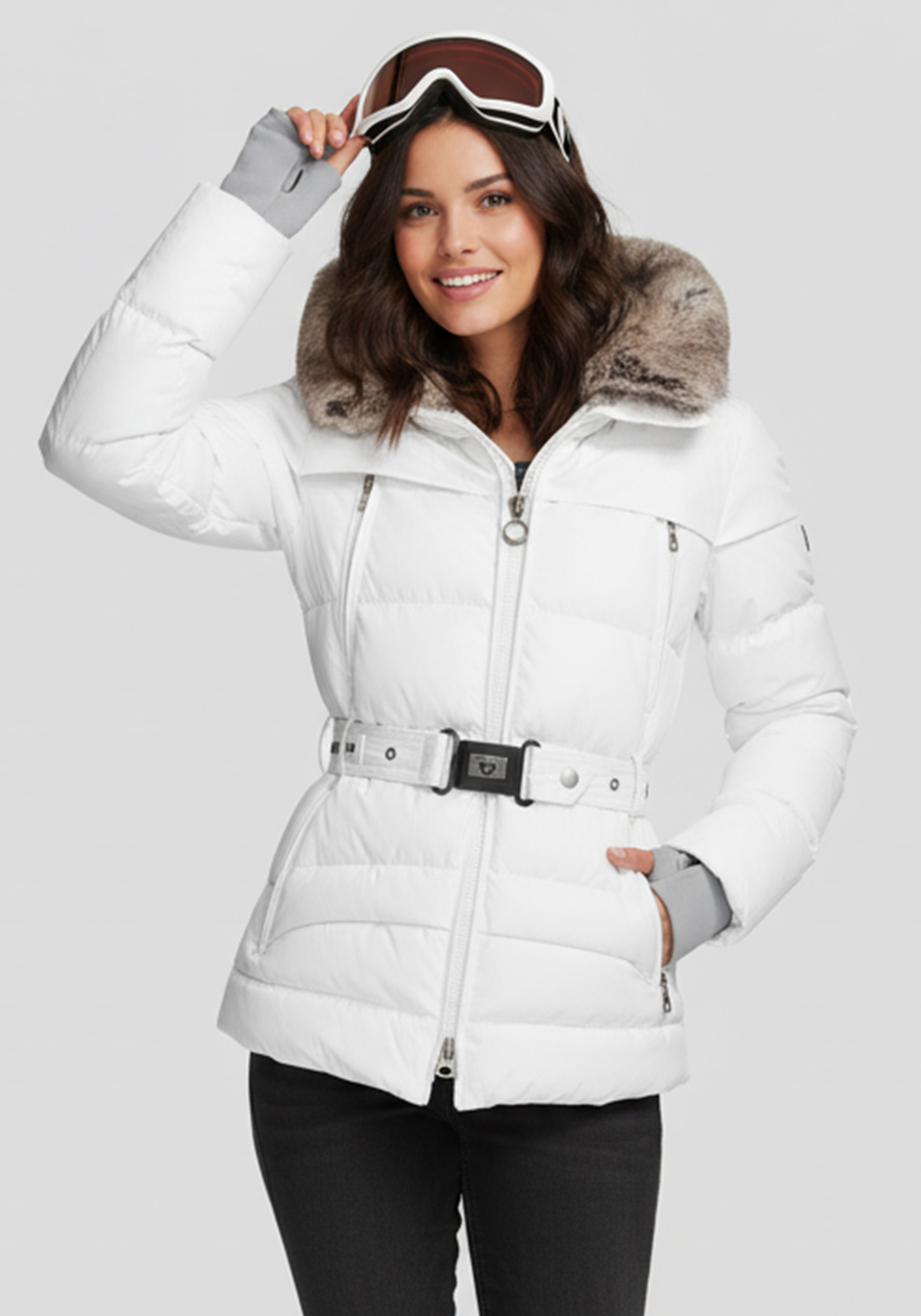 Wellensteyn Wellensteyn Μπουφάν της σειράς Tivana Lady - TIV 382 Snowwhite