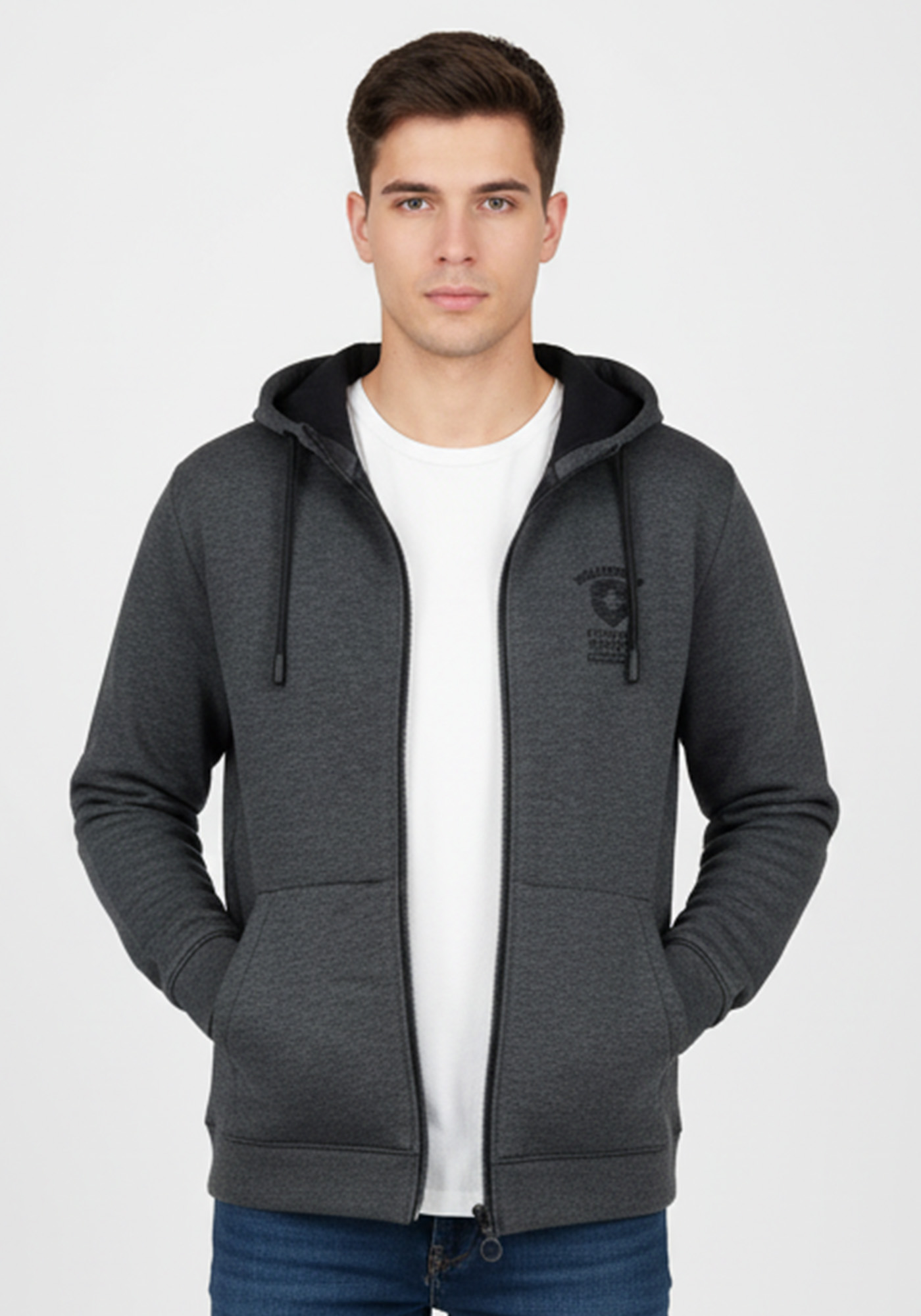 Wellensteyn Ζακέτα της σειράς Terra Men - TERRAM 1000 Darkgreymelange