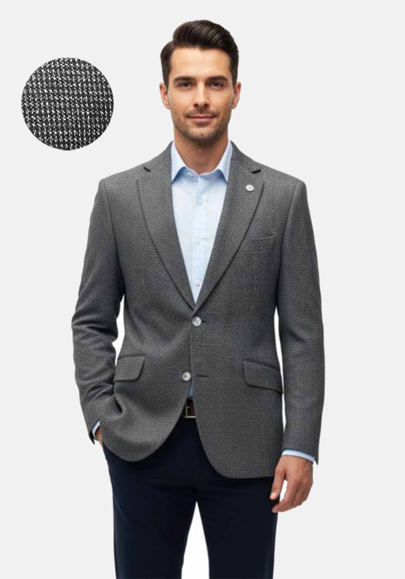 Monte Napoleone Σακάκι της σειράς Giacca - 252 72 7115 7234 7 Grey