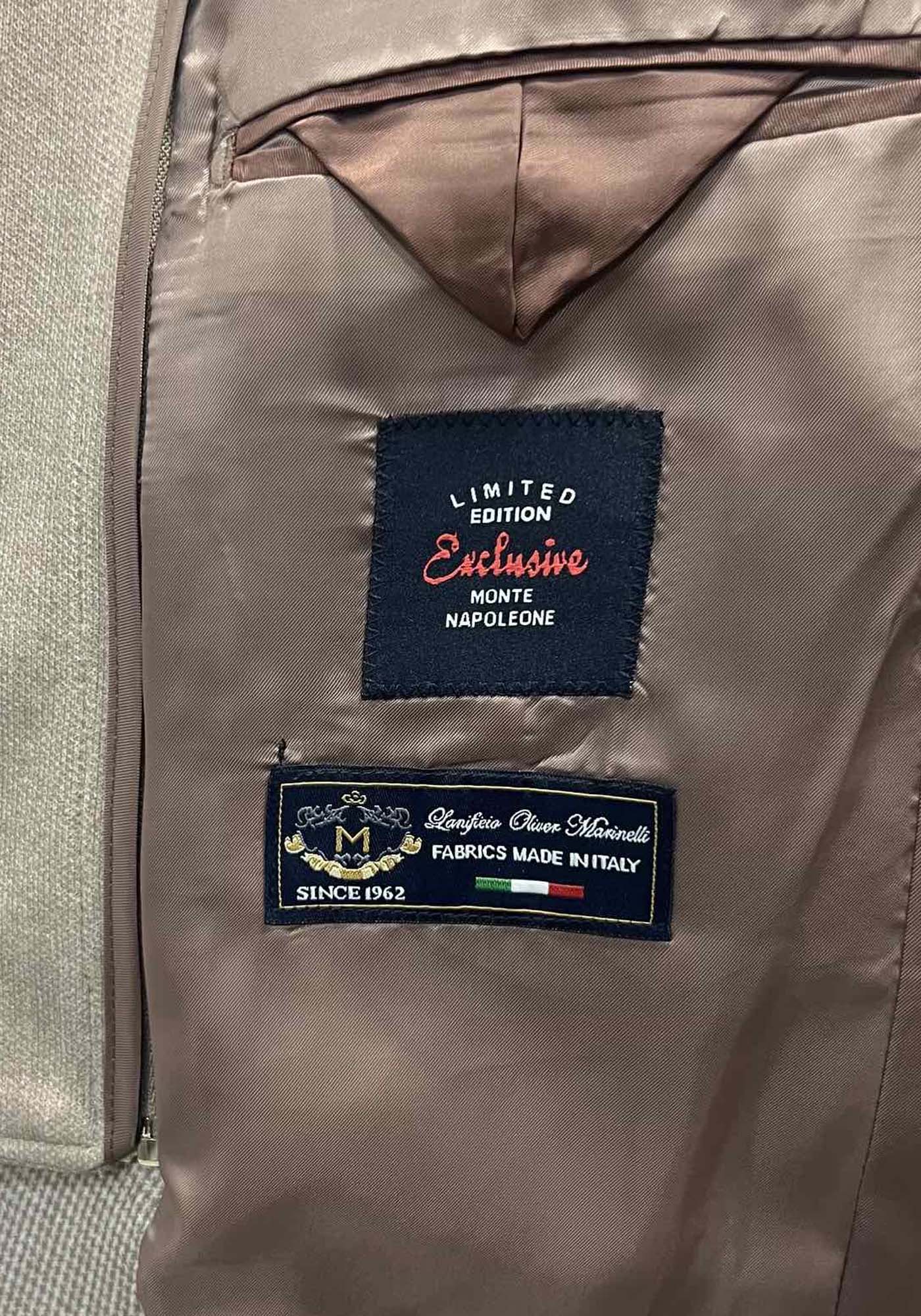 Monte Napoleone Σακάκι της σειράς Zipper - 252 71 9045 7104 1 Brown φωτογραφία