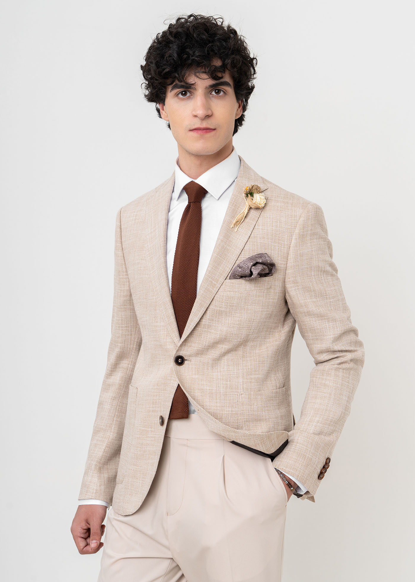 Fragosto Σακάκι της σειράς Ale - FRB25 3911 024 004 Light Sand