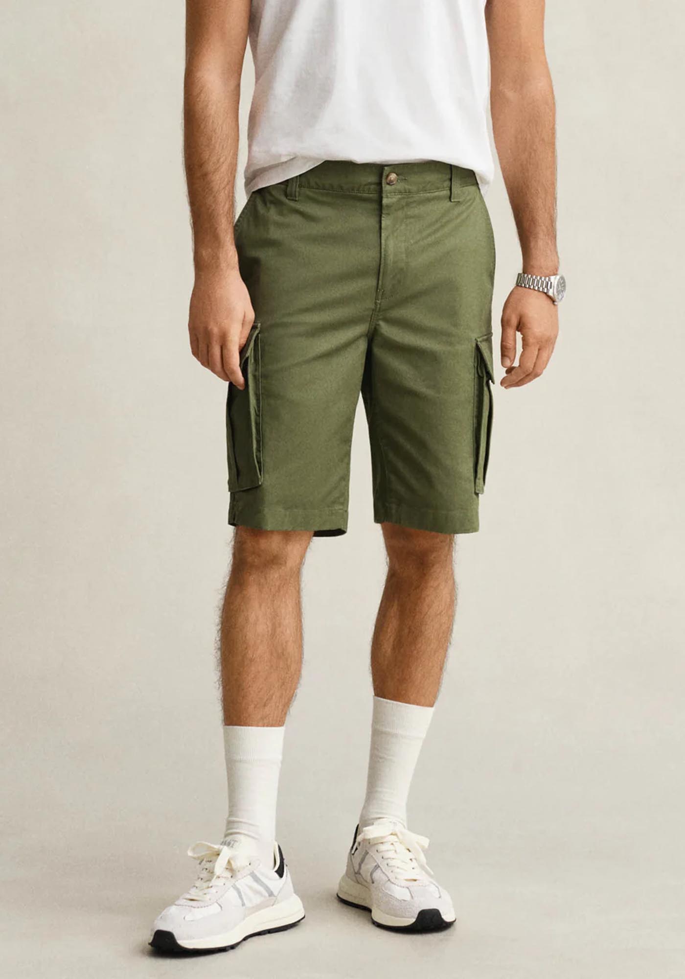 GANT Βερμούδα Cargo - 205630 379 Dry Herb Green
