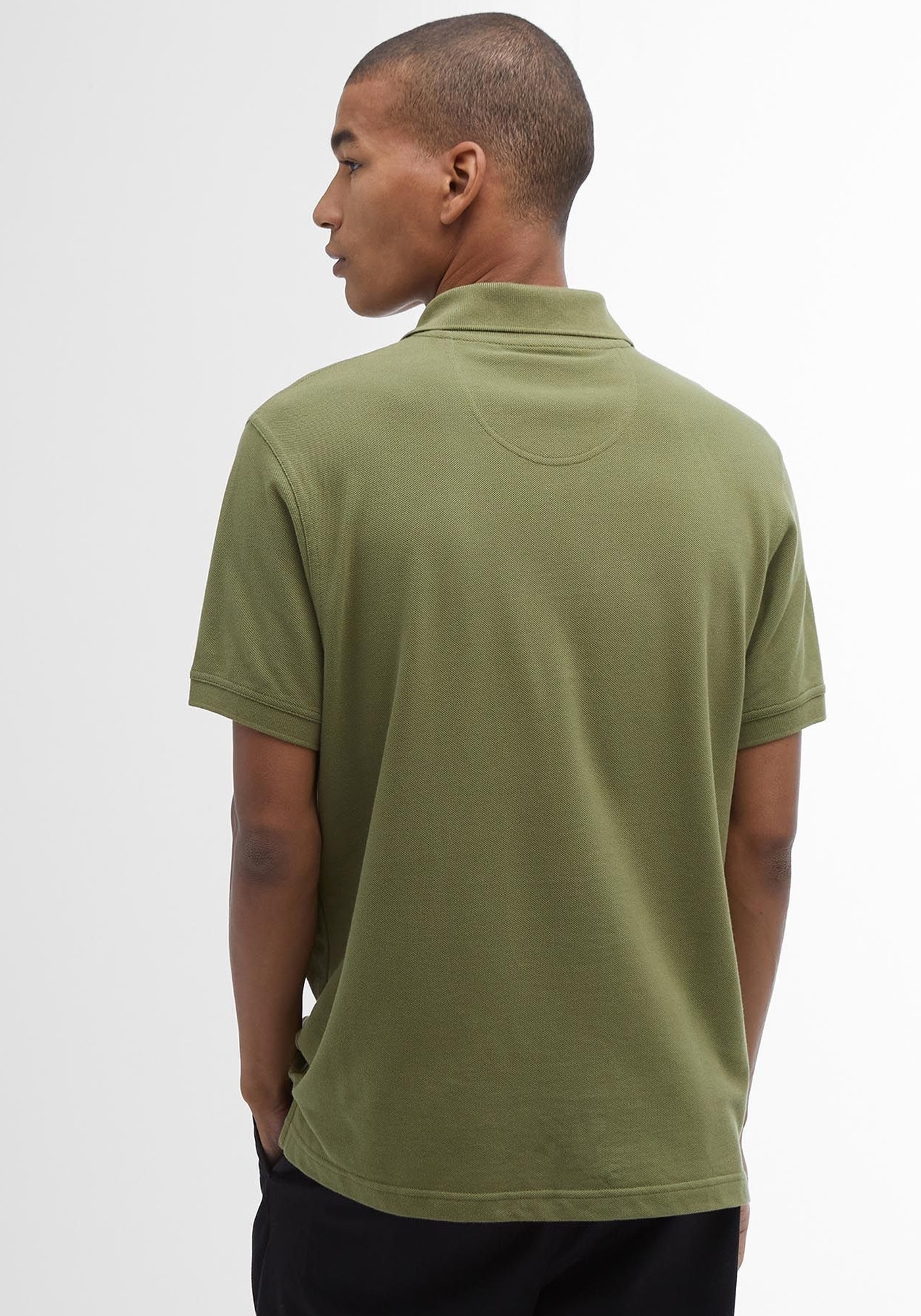 Barbour Polo Μπλούζα της σειράς Tartan - MML0012 OL39 Burnt Olive