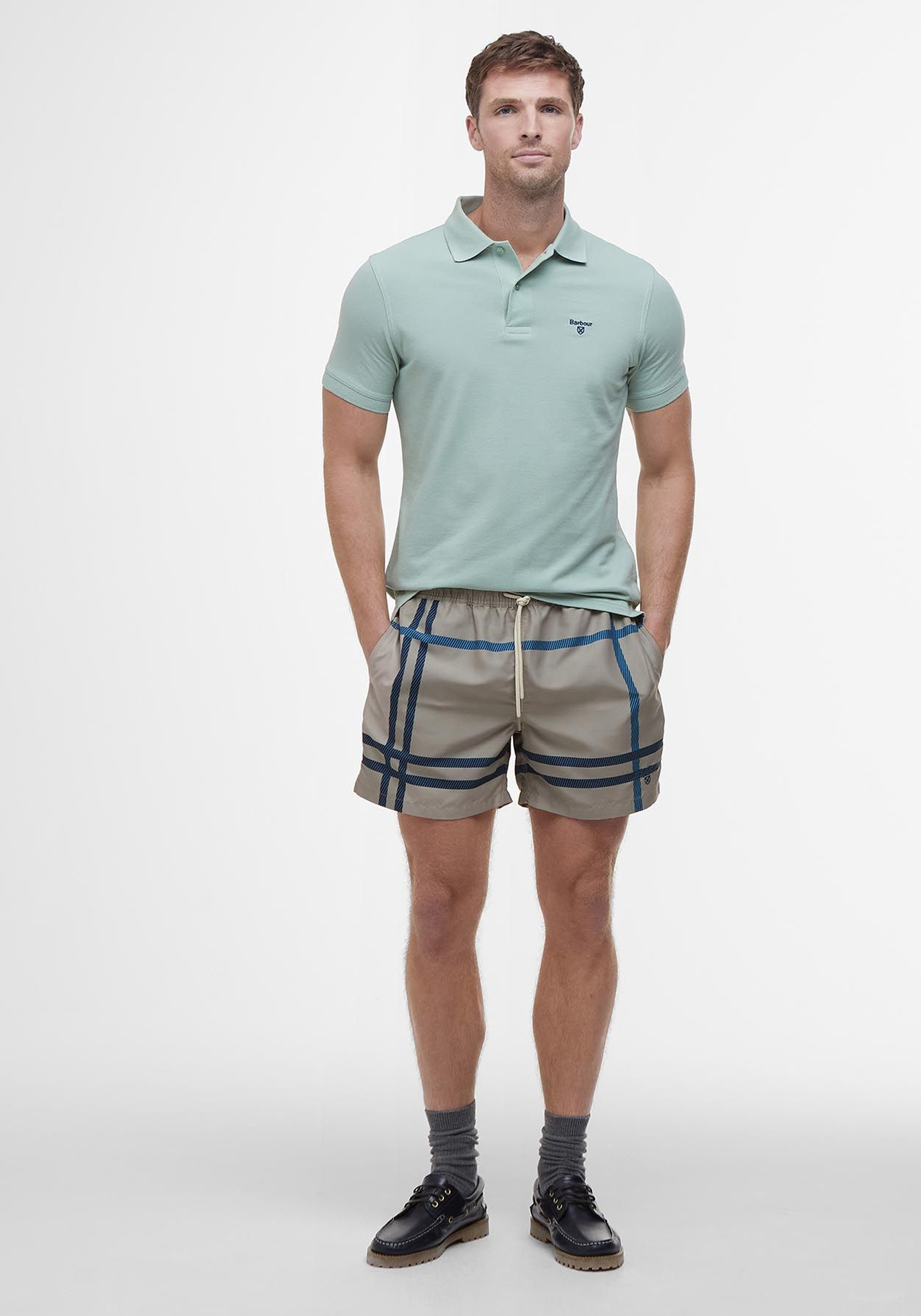 Barbour Polo Μπλούζα της σειράς Lightweight - MML1367 GN12 Pale Apple