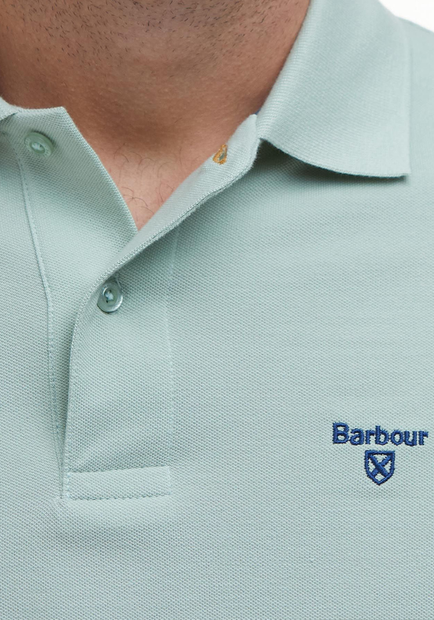 Barbour Polo Μπλούζα της σειράς Lightweight - MML1367 GN12 Pale Apple
