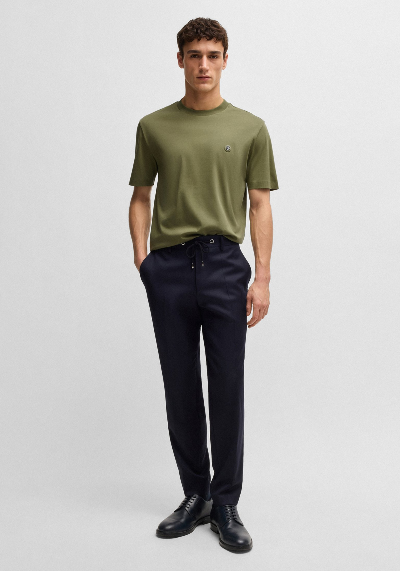 BOSS Κοντομάνικη T-shirt της σειράς C Taut 01 - 50520298 311 Medium Green