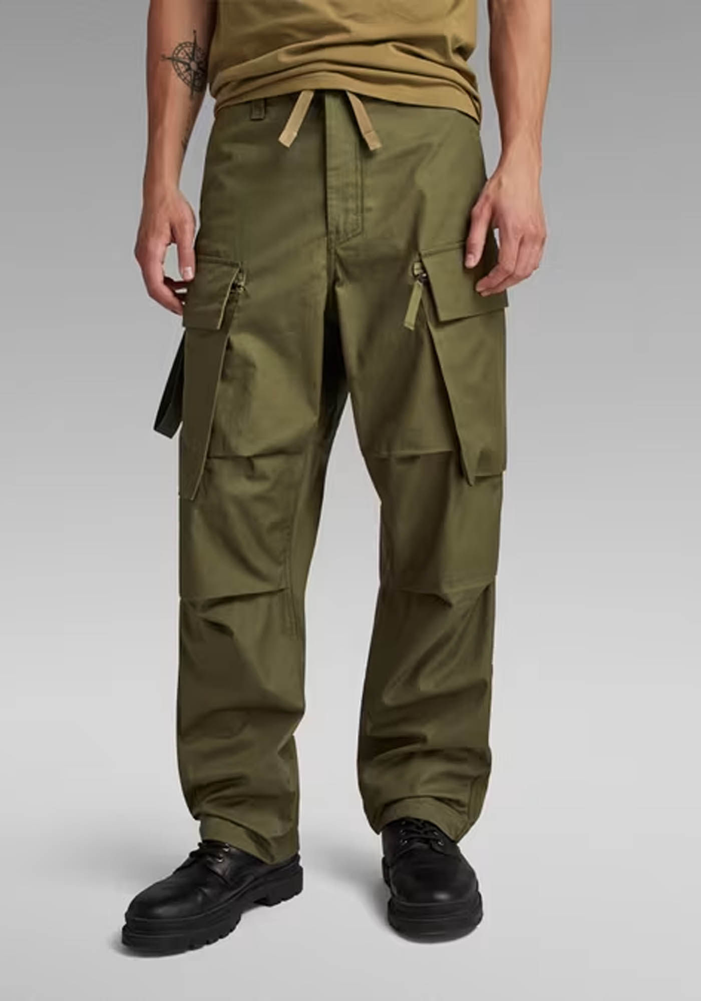 G-STAR G Star Cargo Παντελόνι της σειράς Balloon - D24305 A504 B230 Shadow Olive