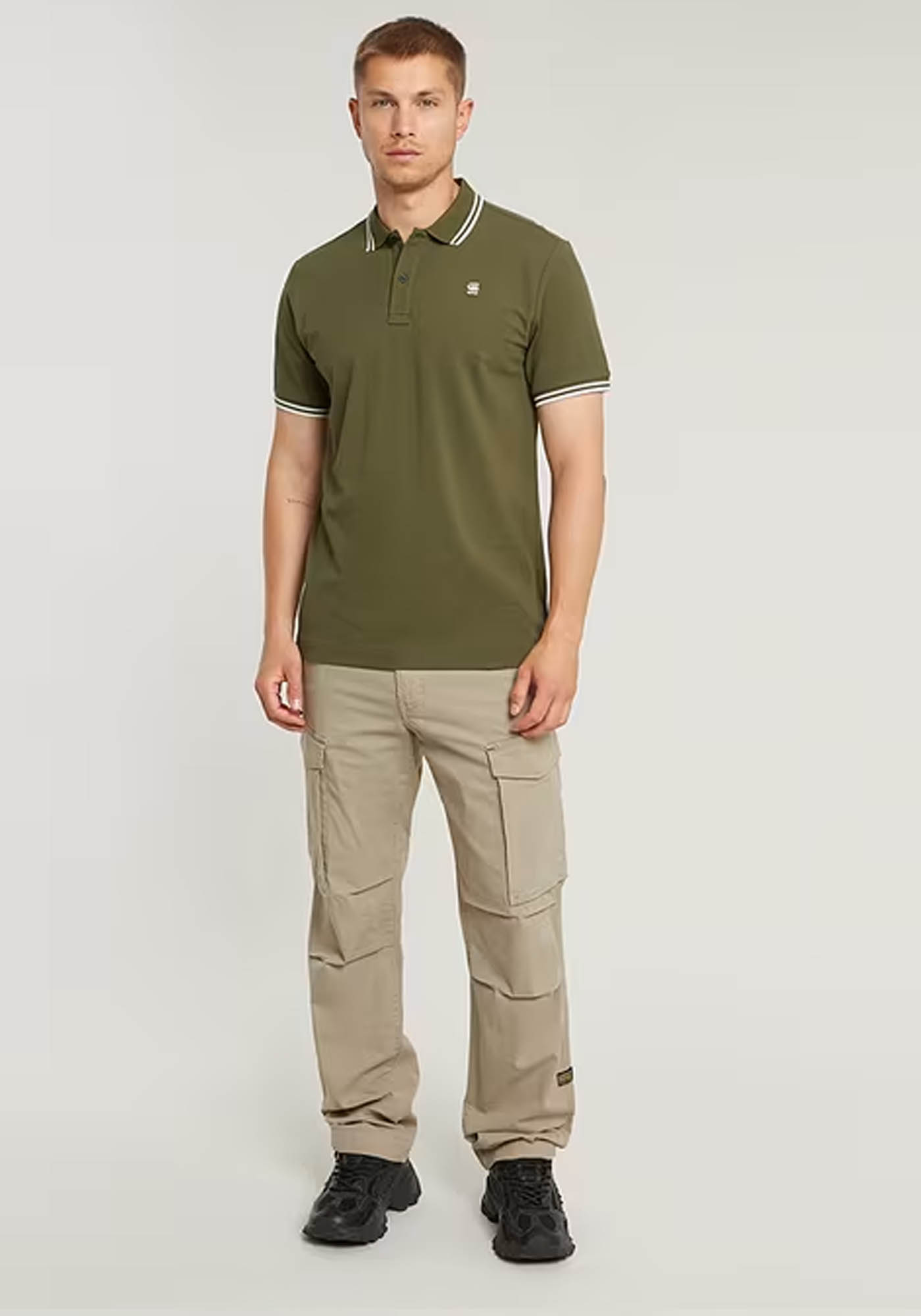 G Star Cargo Παντελόνι της σειράς Core - D24309 D920 G102 Vintage Khaki