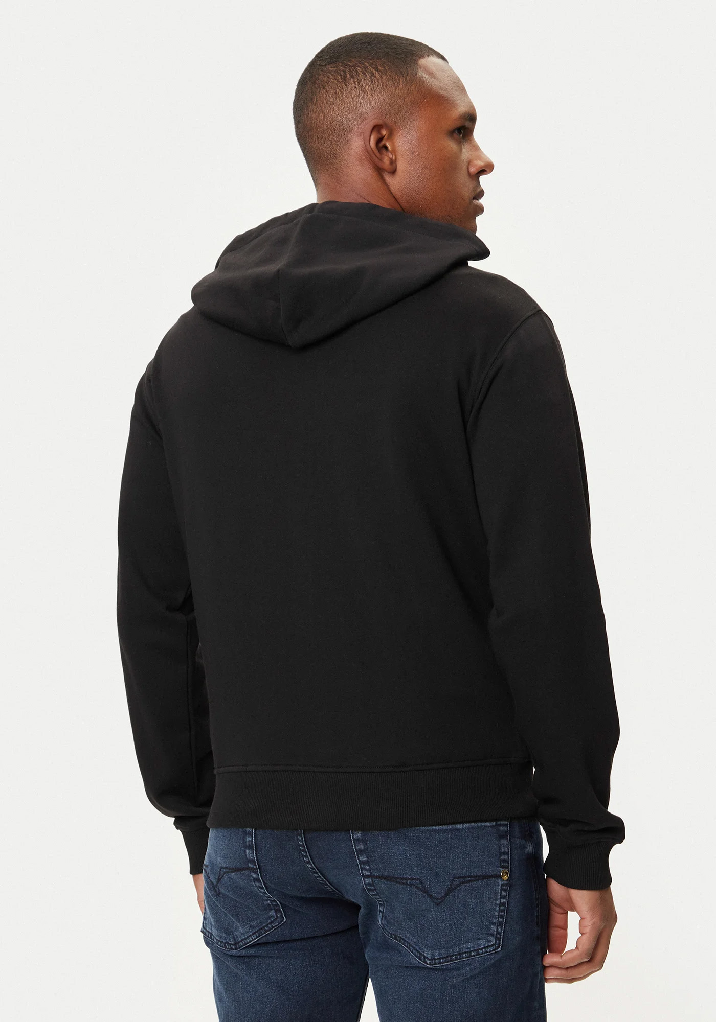 Versace Jeans Couture Ζακέτα της σειράς Hoodie - 77GAIT00 899 Black