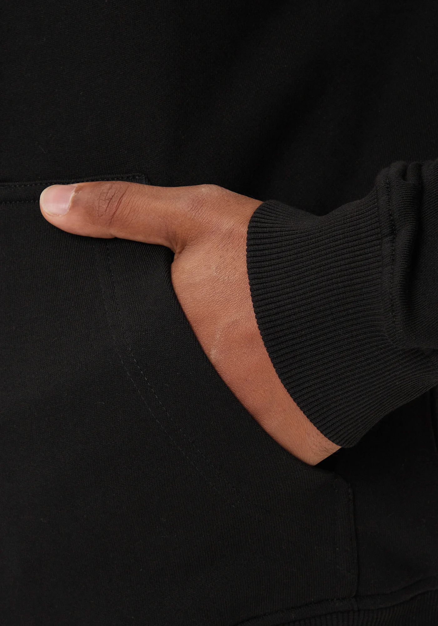 Versace Jeans Couture Ζακέτα της σειράς Hoodie - 77GAIT00 899 Black