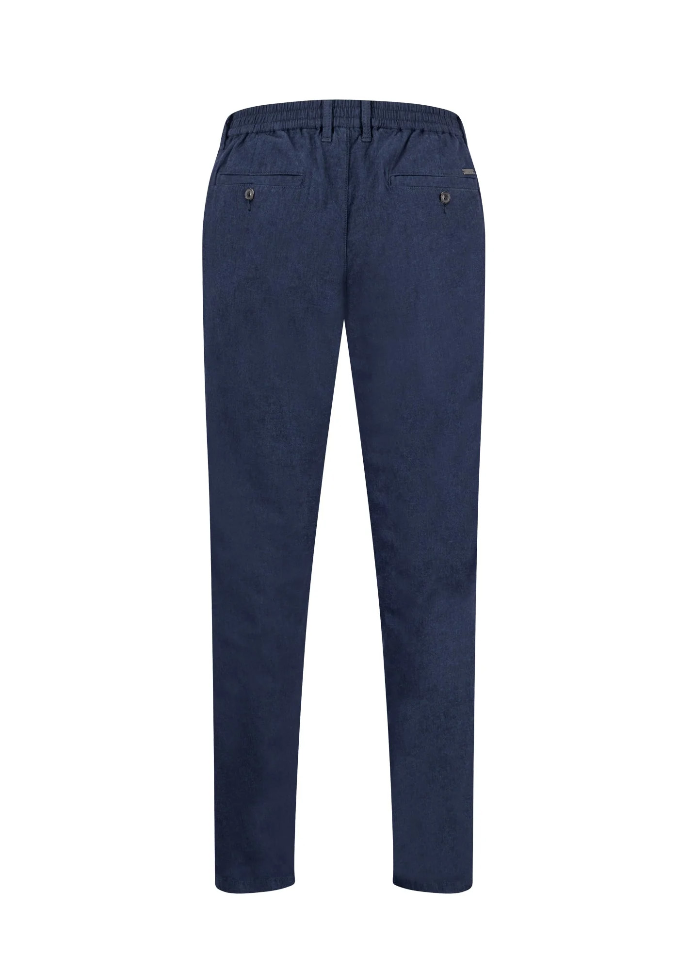 Fynch Hatton Λινό Παντελόνι της σειράς Lock - 1503 2818 688 Dark Navy φωτογραφία