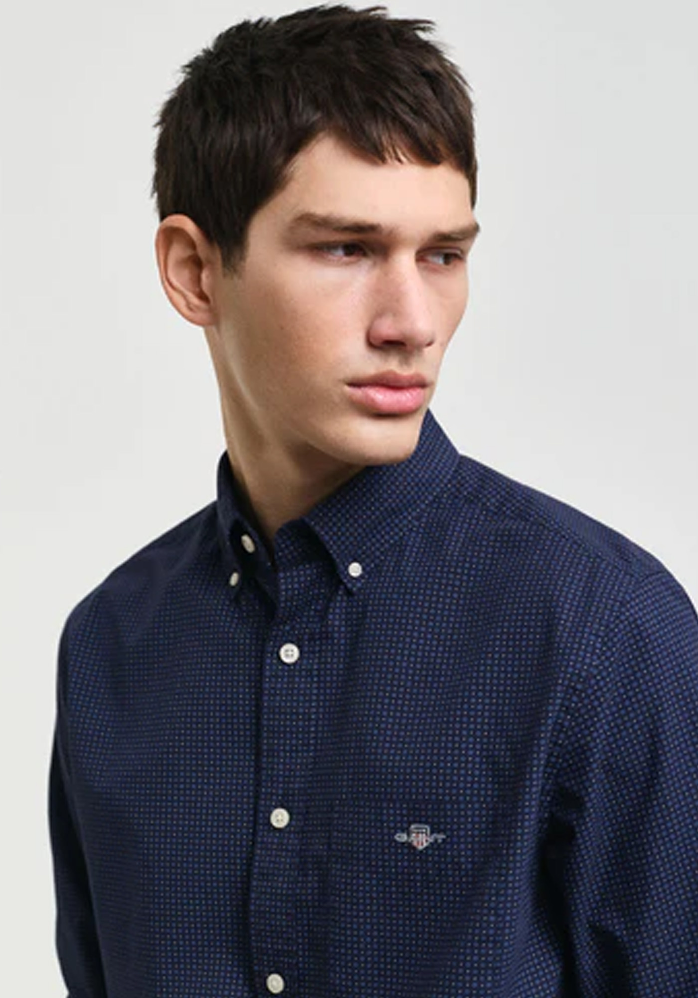 GANT Πουκάμισο της σειράς Micro Print - 3240160 433 Evening Blue φωτογραφία