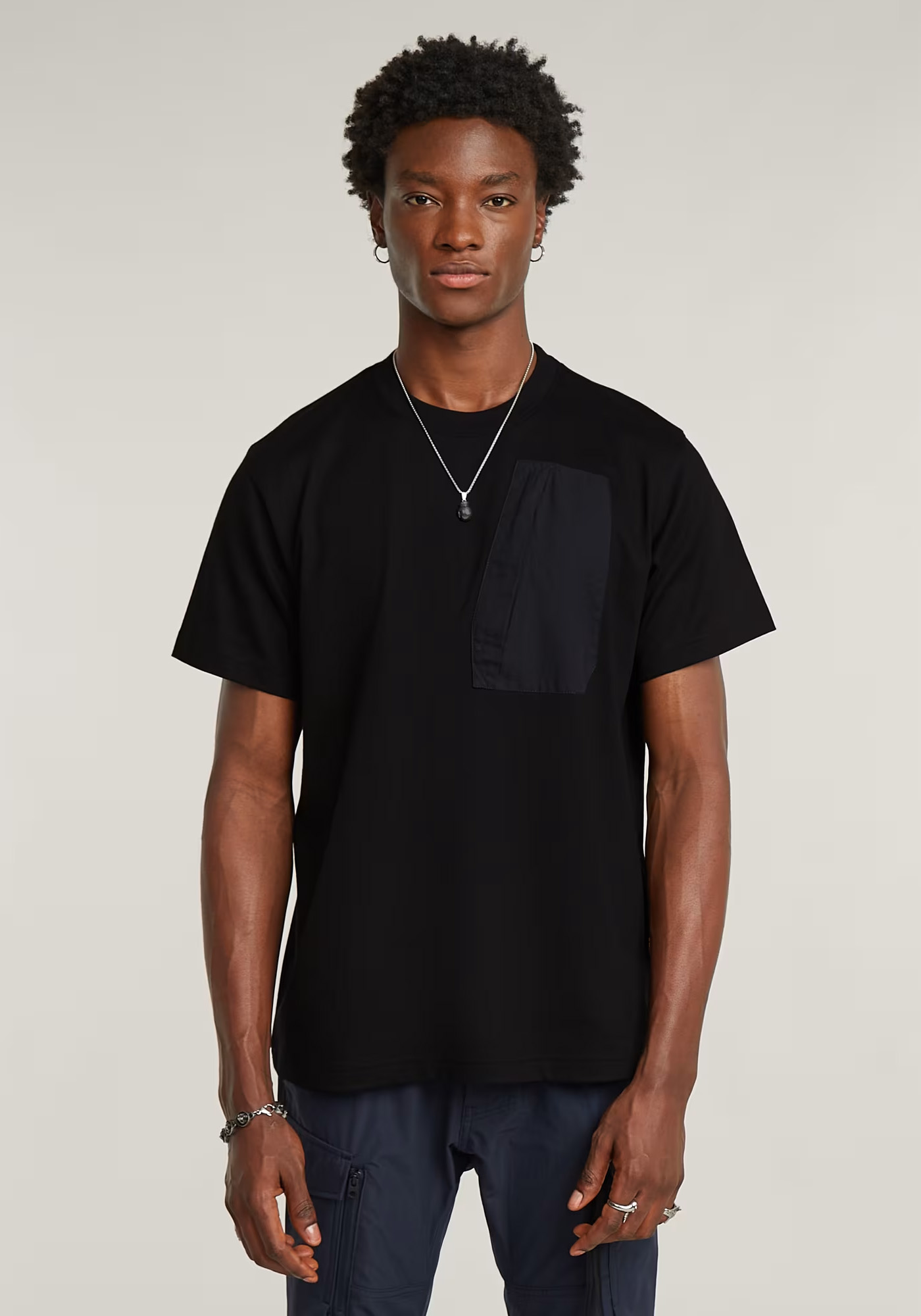 G-STAR G-Star T Shirt της σειράς Outdoor - D26545 D959 6484 Dk Black