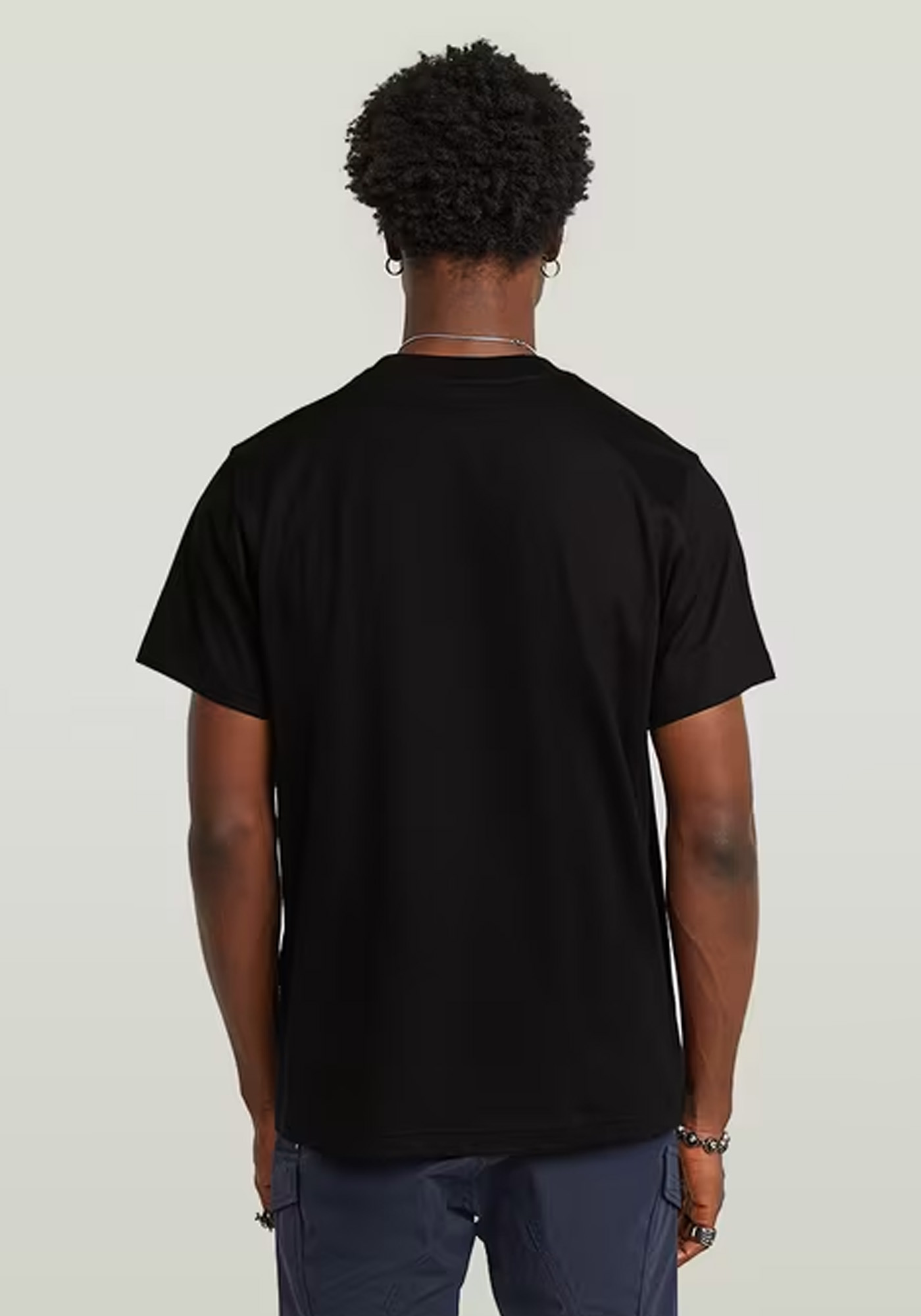 G-Star T Shirt της σειράς Outdoor - D26545 D959 6484 Dk Black φωτογραφία