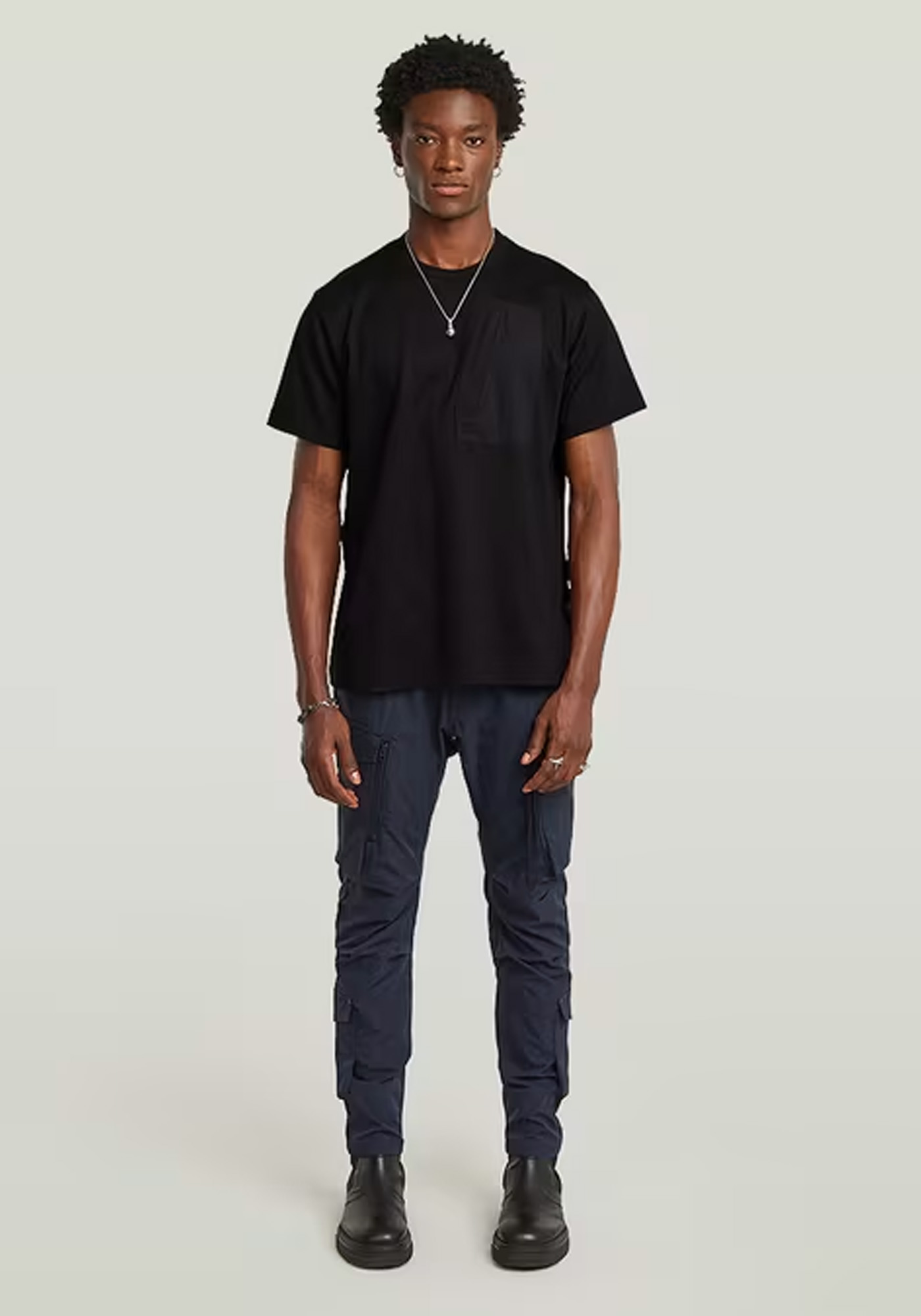 G-Star T Shirt της σειράς Outdoor - D26545 D959 6484 Dk Black