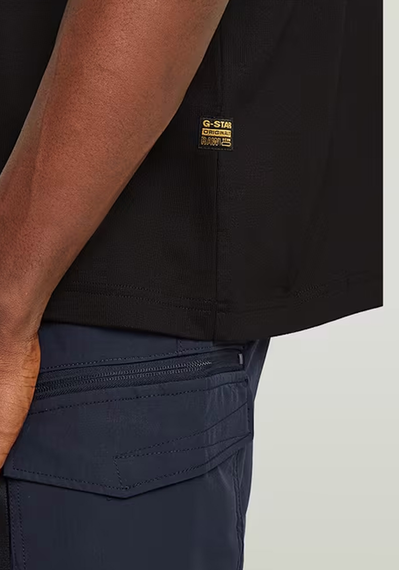 G-Star T Shirt της σειράς Outdoor - D26545 D959 6484 Dk Black