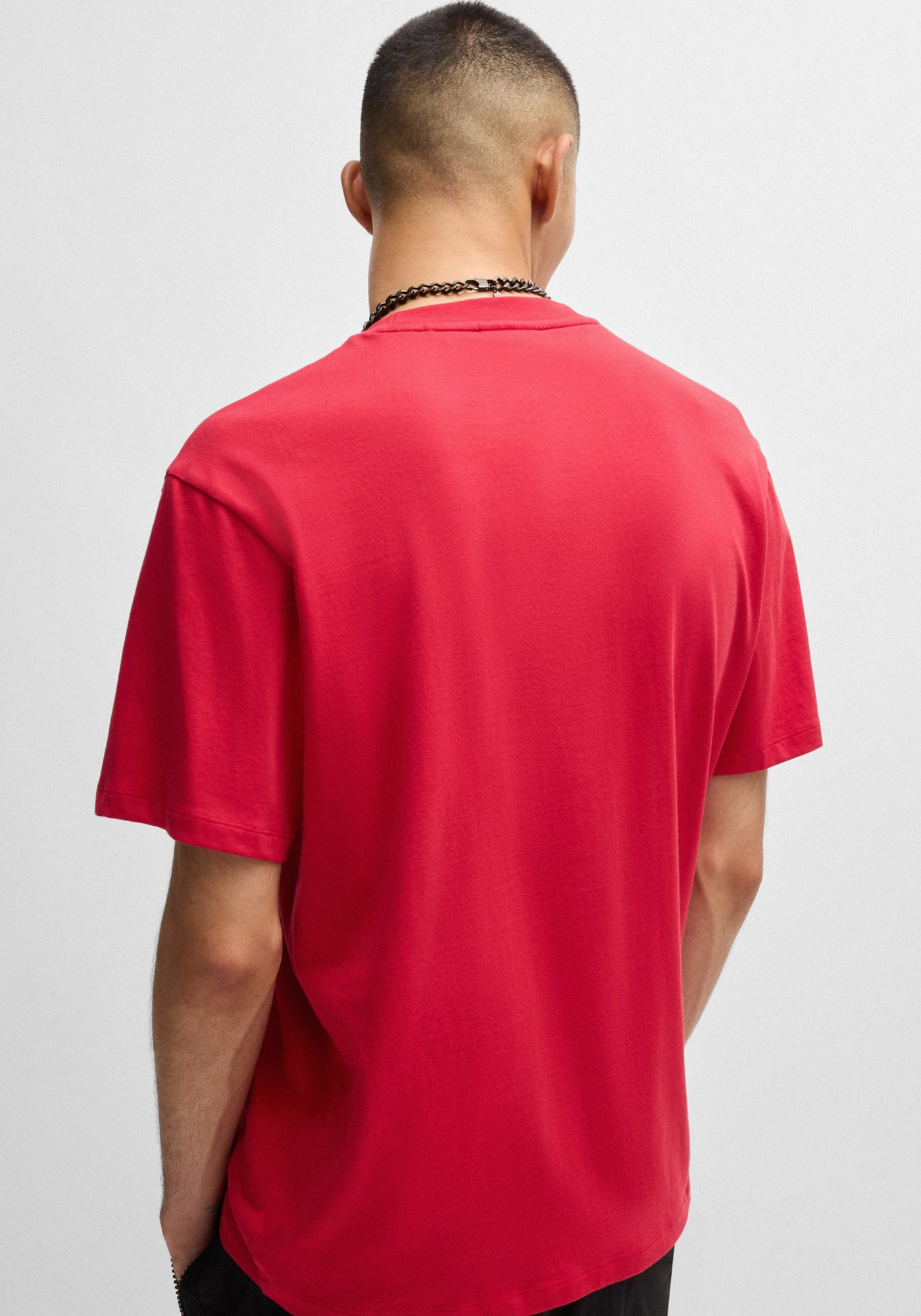 HUGO Κοντομάνικη T-shirt της σειράς Dugojelly - 50524831 693 Open Pink φωτογραφία