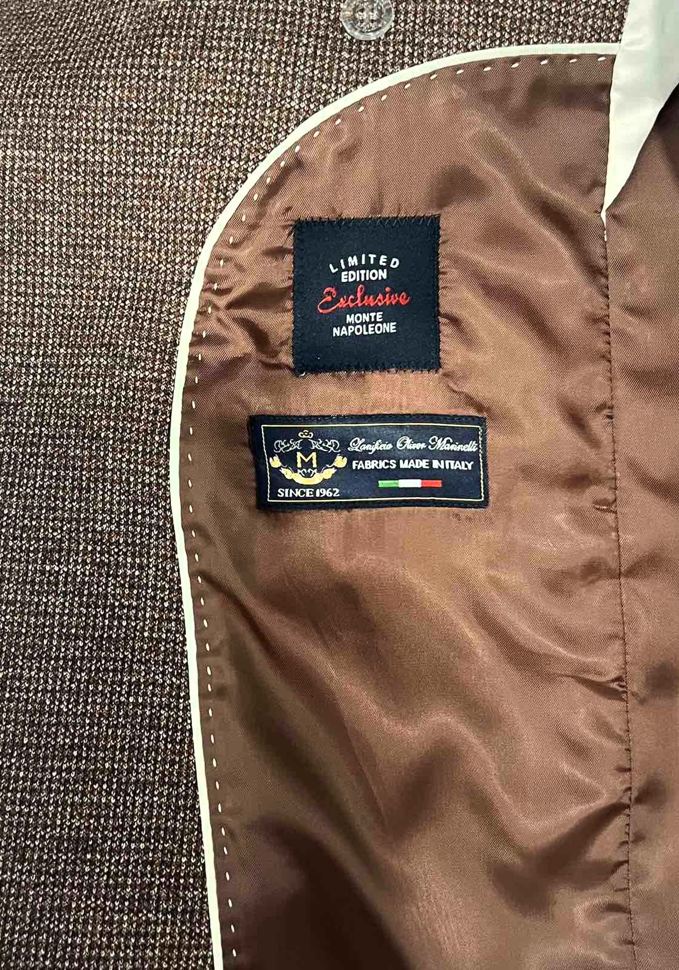 Monte Napoleone Σακάκι της σειράς Giacca - 252 72 7115 7234 2 Brown