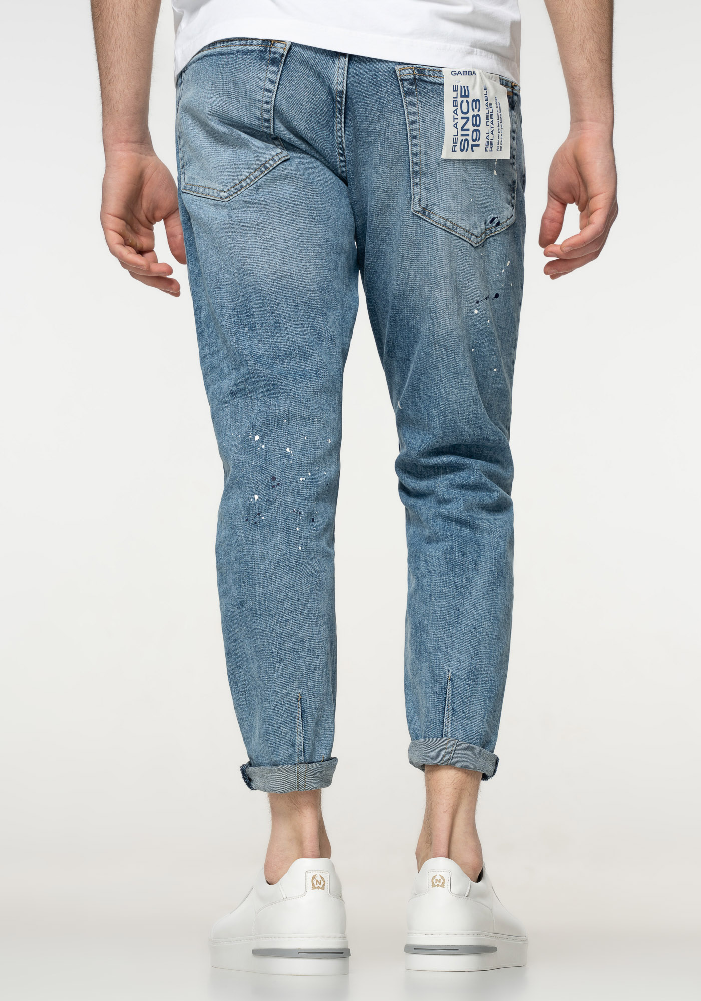 GABBA Jean Παντελόνι της σειράς Alex K4441 10450 5003 Dark Blue Denim