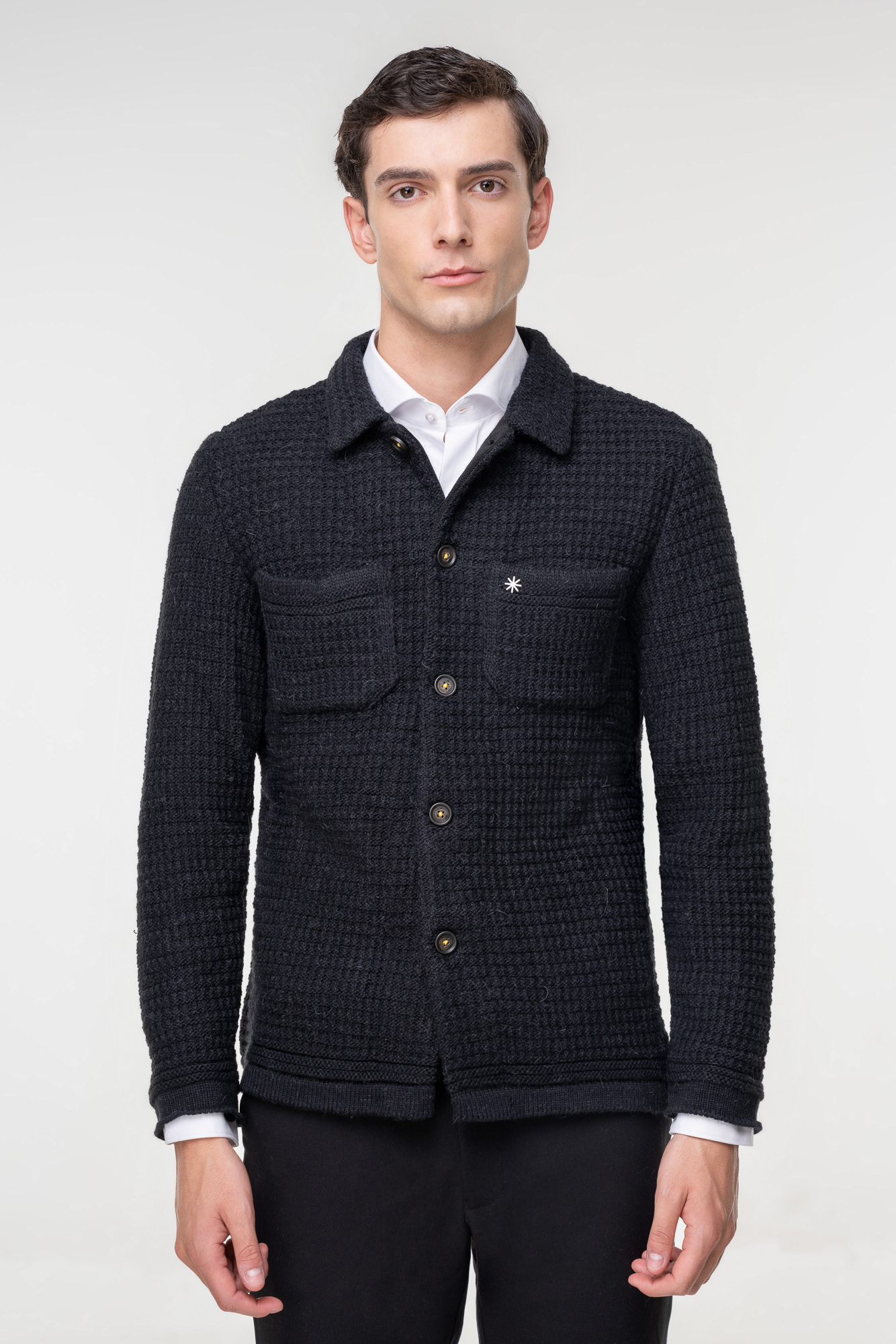 Manuel Ritz Manuel Ritz Zακέτα της σειράς Cardigan - 3532M591 99 Black