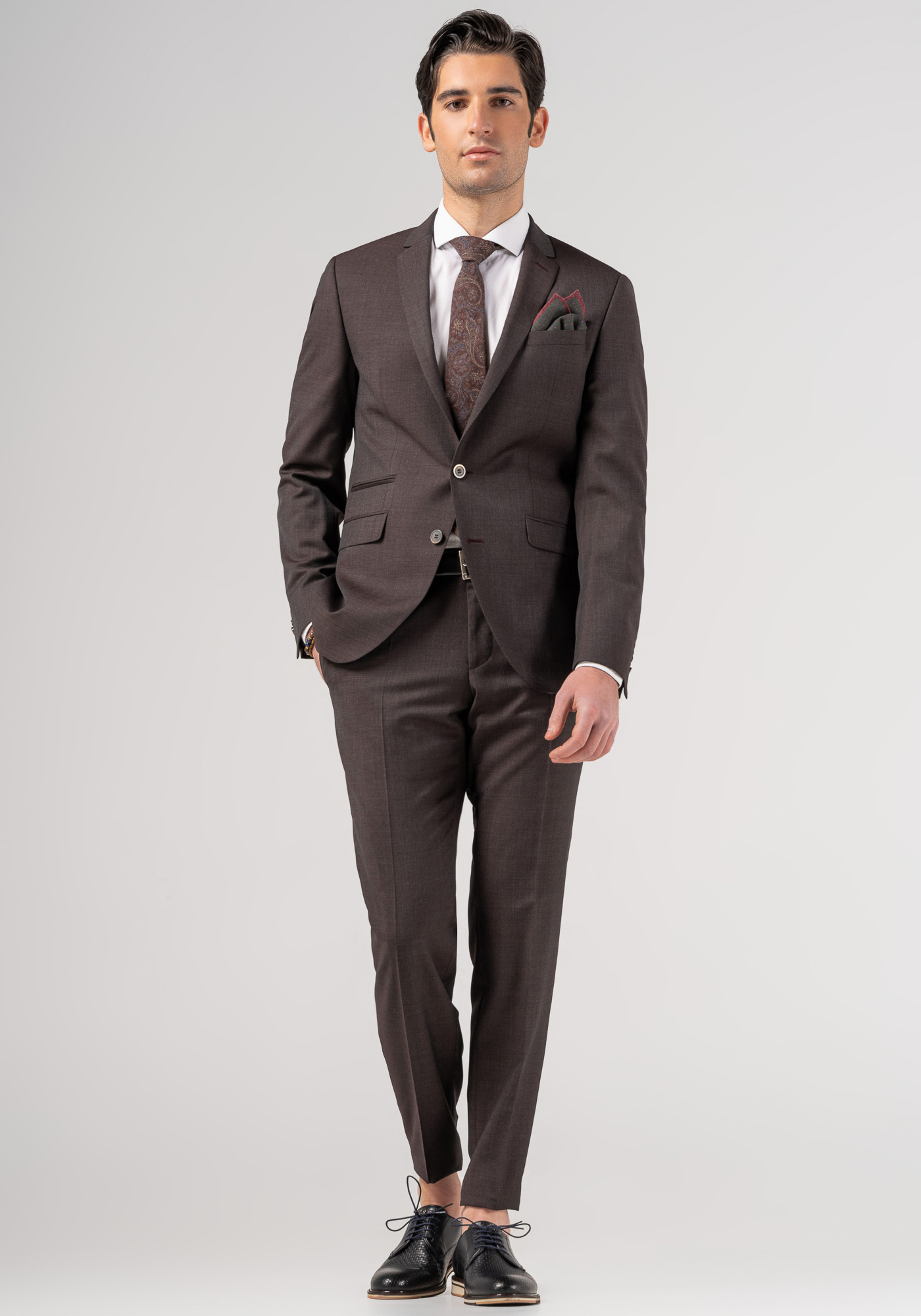 Daniel Hechter Daniel Hechter 2 Pieces Κοστούμι της σειράς Suit Shape - 10103 182110 490 Brown