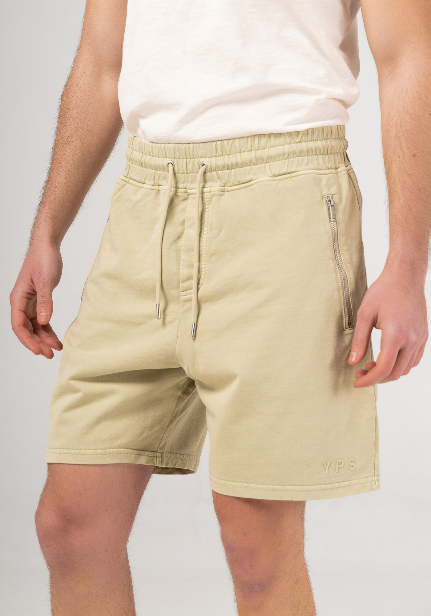 YPS YPS Sport Βερμούδα της σειράς Mads Zip 222 - 107000 6909 Vintage Soft Grass