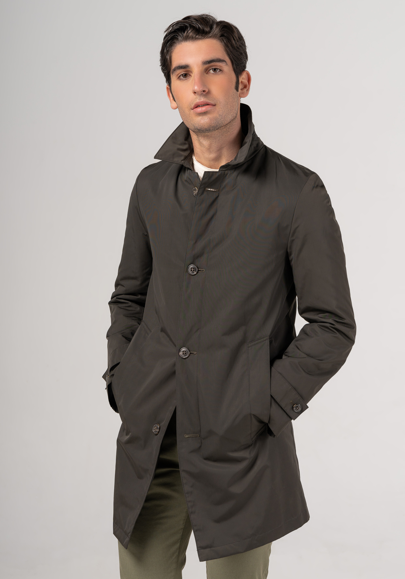 JOOP Καπαρντίνα της σειράς Mil - 151952 150 Khaki φωτογραφία