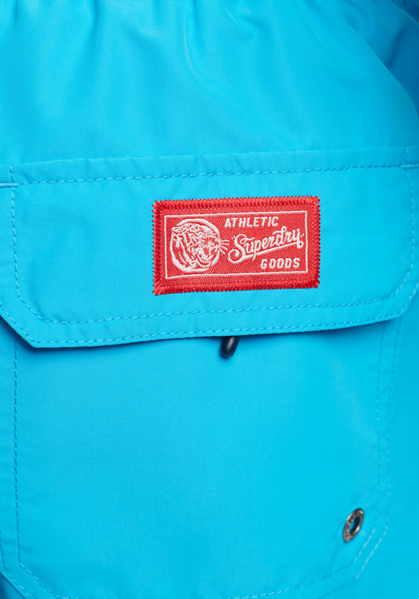 Superdry Μαγιό της σειράς Vintage Varsity - M3010188A BVT Beach Blue φωτογραφία